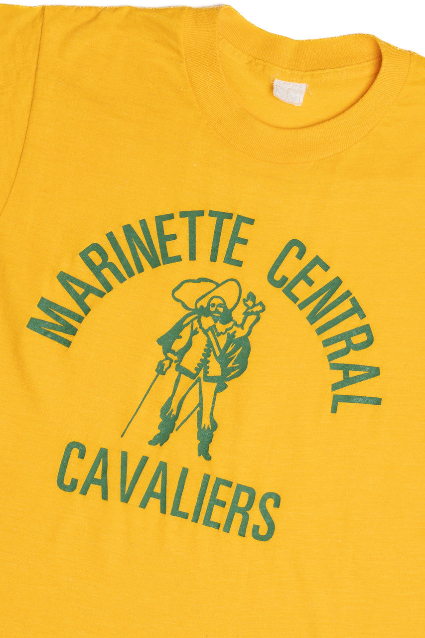 Vintage "Marinette Central Cavaliers" Paper Thin Single Stitch T-Shirt