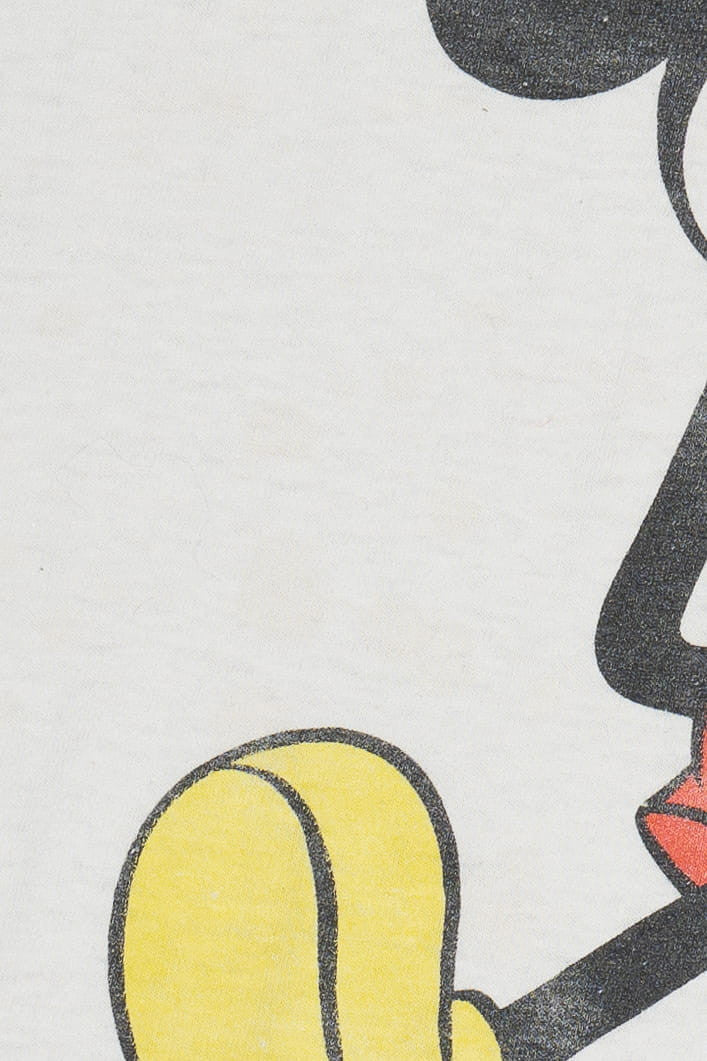 Vintage Classic Mickey Mouse Paper Thin Single Stitch T-Shirt (1990s)