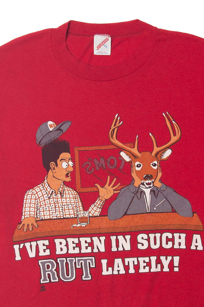 Vintage "I've Been In Such A Rut Lately" T-Shirt
