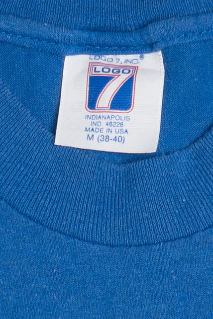 Vintage Seattle Seahawks NFL Logo 7 Single Stitch T-Shirt (1990s) 56