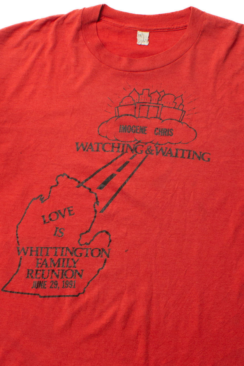 Vintage Whittington Family Reunion T-Shirt (1991)