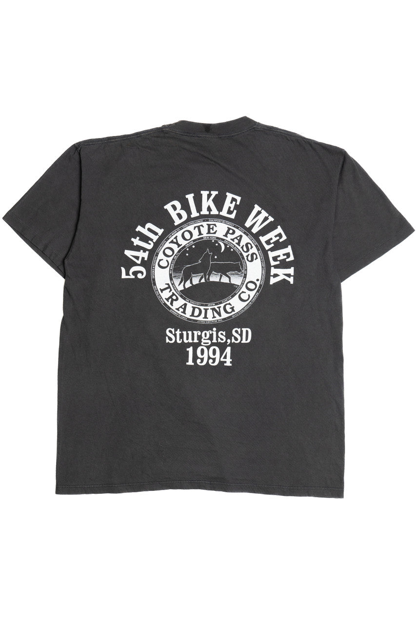 Vintage "Only The Strong Survive" Sturgis 1994 T-Shirt (1990s)