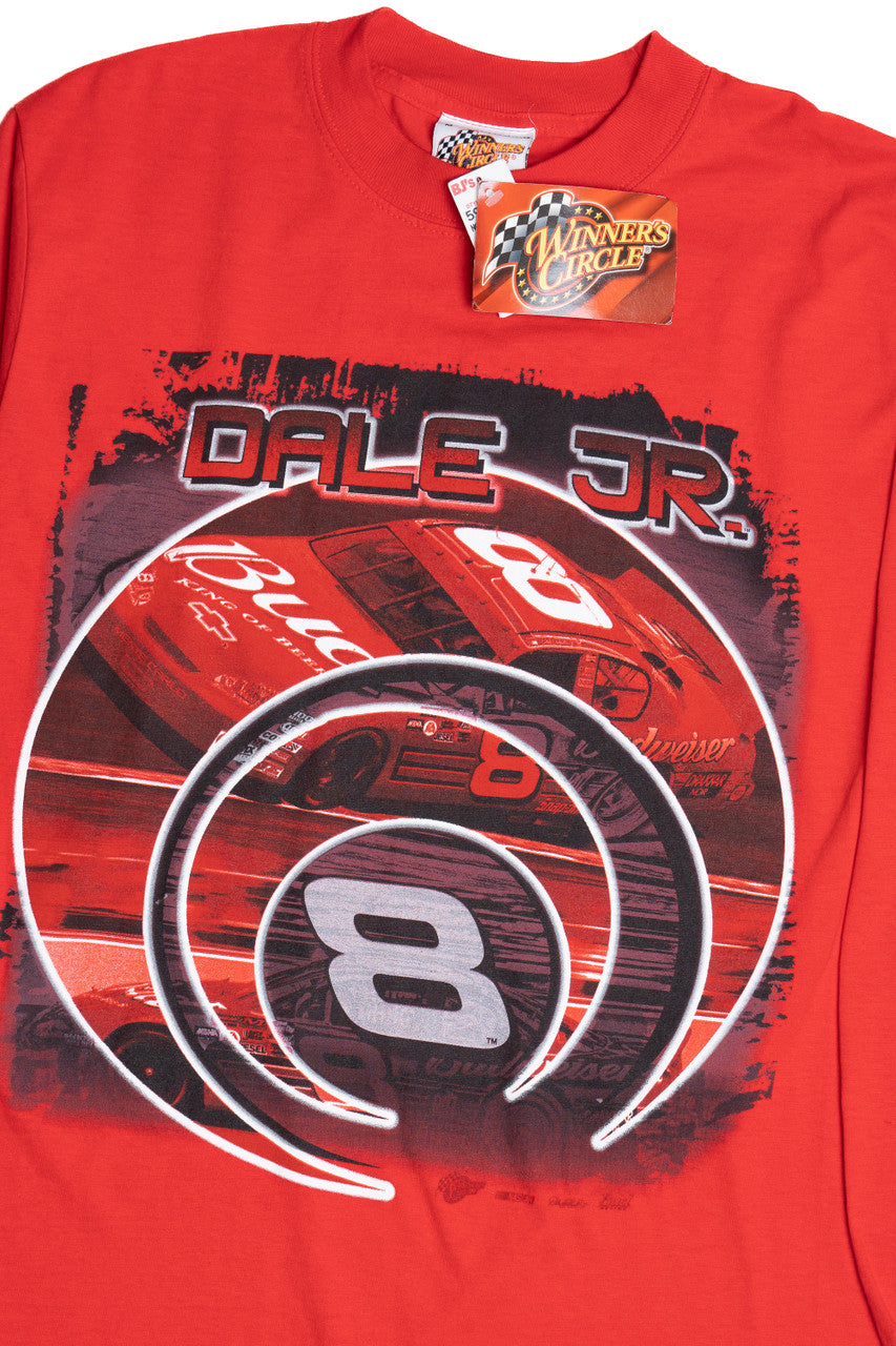 Vintage NWT Dale Jr. 8 Long Sleeve Winner's Circle T-Shirt (2000s)