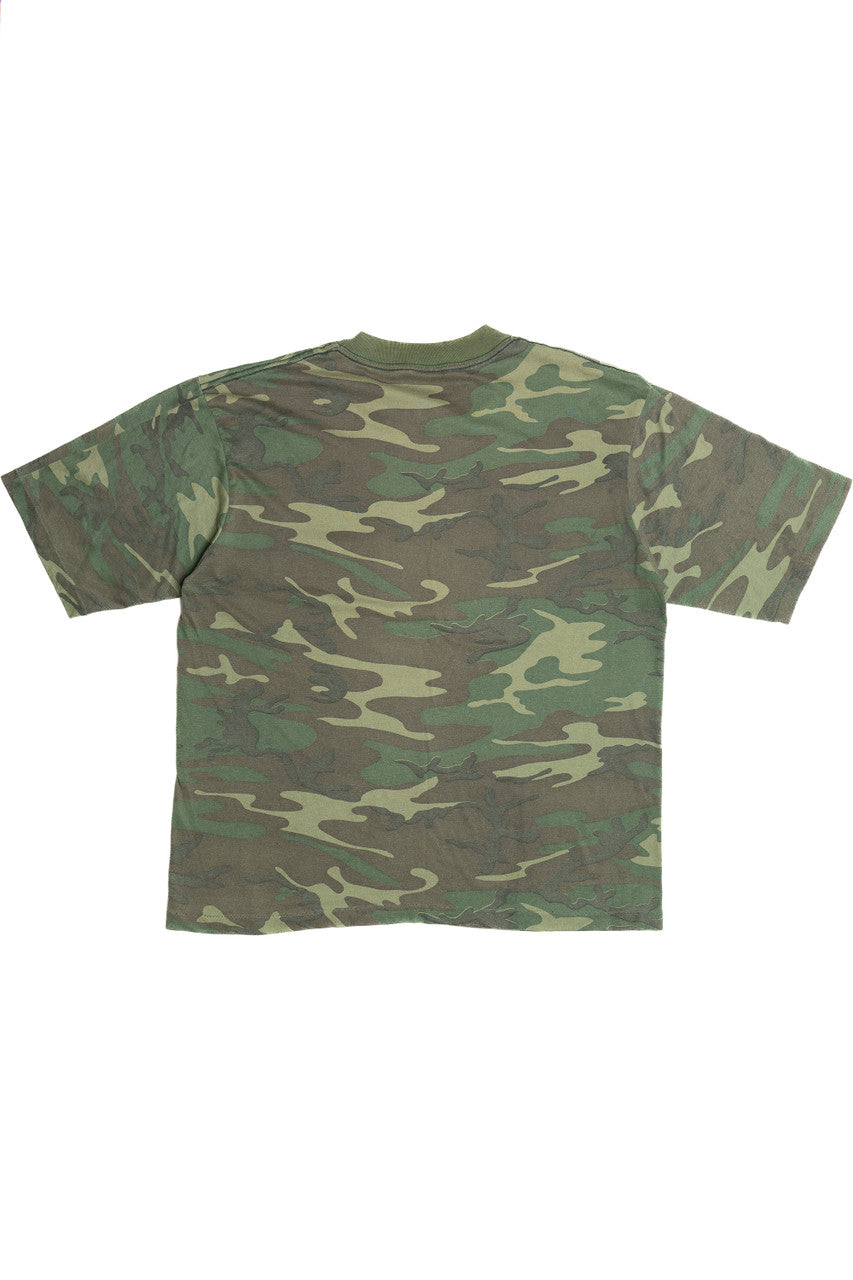 Vintage Camo Single Stitch T-Shirt (1980s)