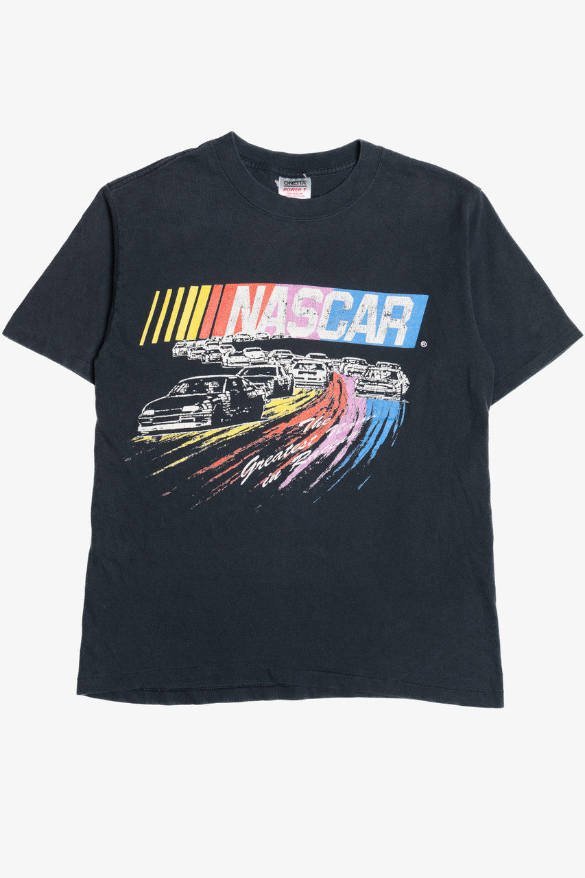Vintage NASCAR Logo Single Stitch T-Shirt (1990s)