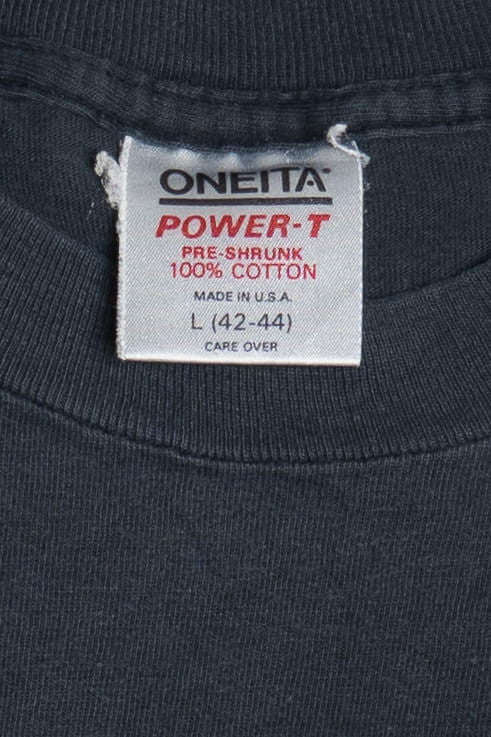 Vintage NASCAR Logo Single Stitch T-Shirt (1990s)