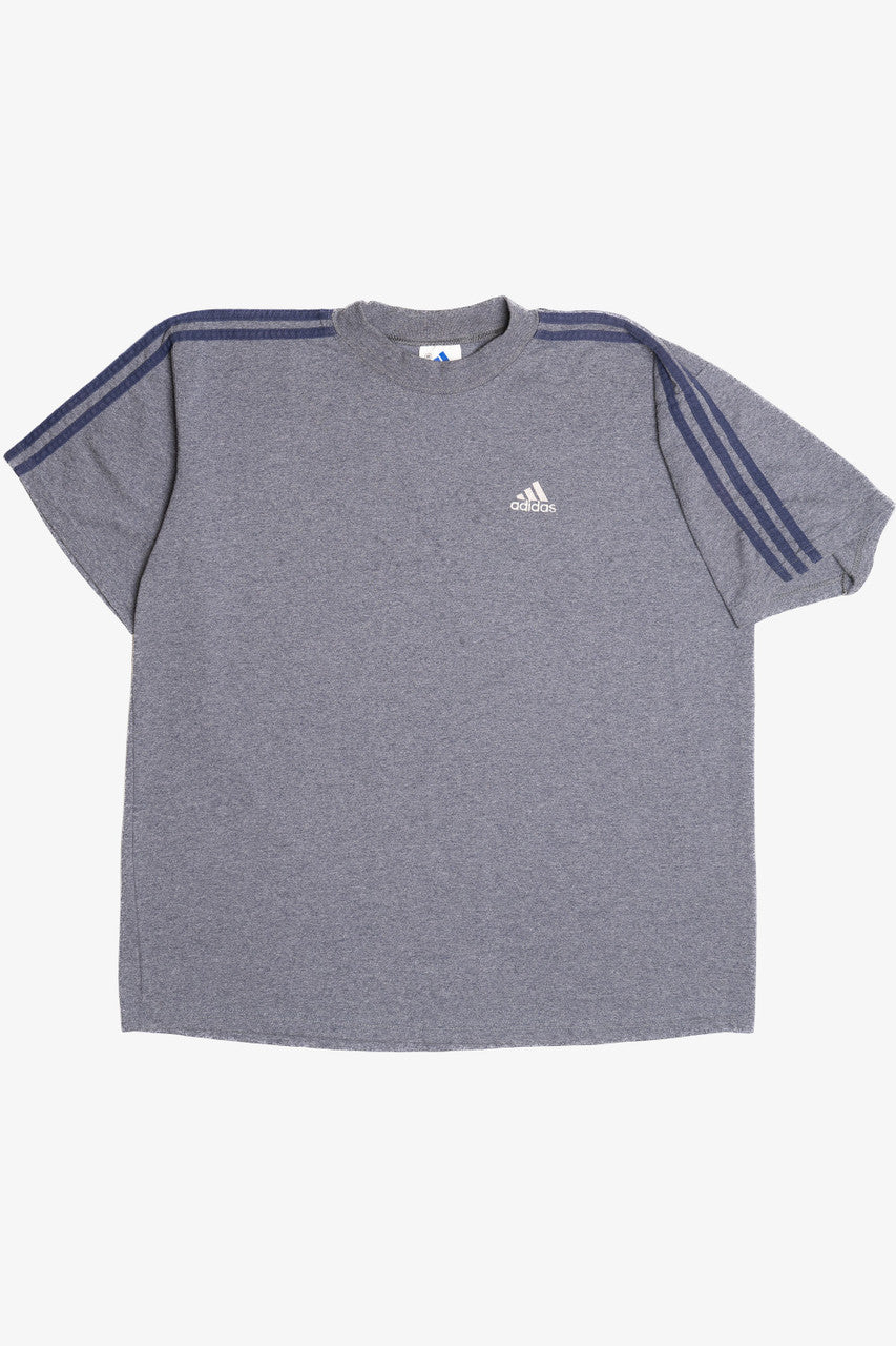 Vintage Adidas Striped Sleeve T-Shirt (2000s) 12001