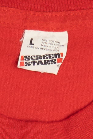 Vintage 1989 "Metro Louisville Cardinals Champs" Paper Thin Screen Stars T-Shirt (1980s)