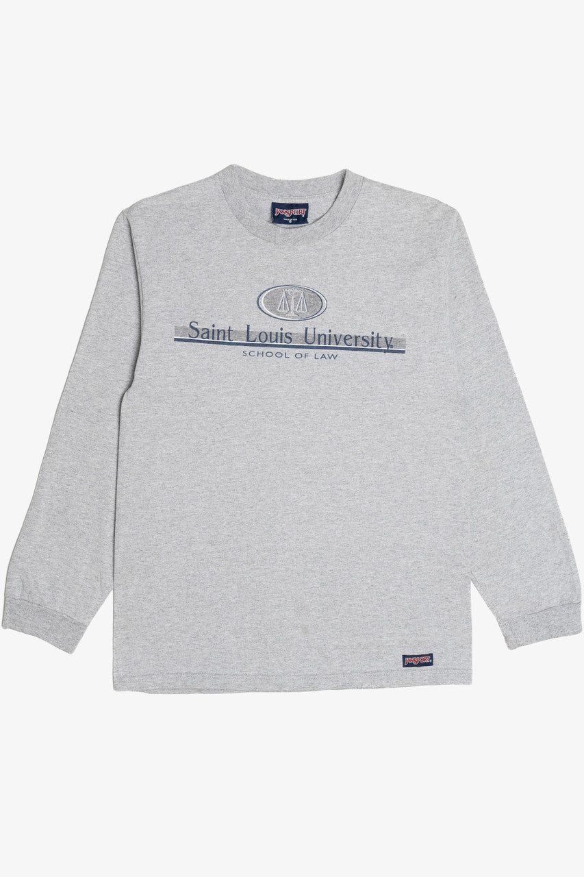 Vintage Saint Louis University School Of Law Jansport Long Sleeve T-Shirt (1990s)