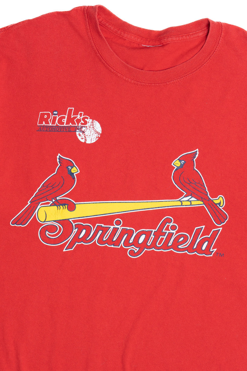 Vintage "Rick's Springfield Automotive" Cardinals T-Shirt (1990s)