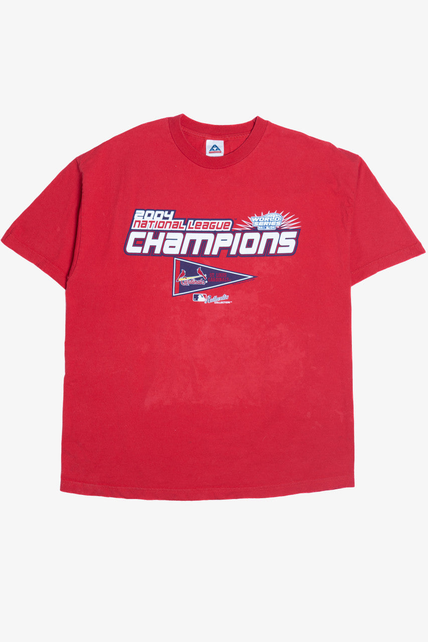 Vintage 2004 Cardinals MLB National League Champions T-Shirt (2000s)