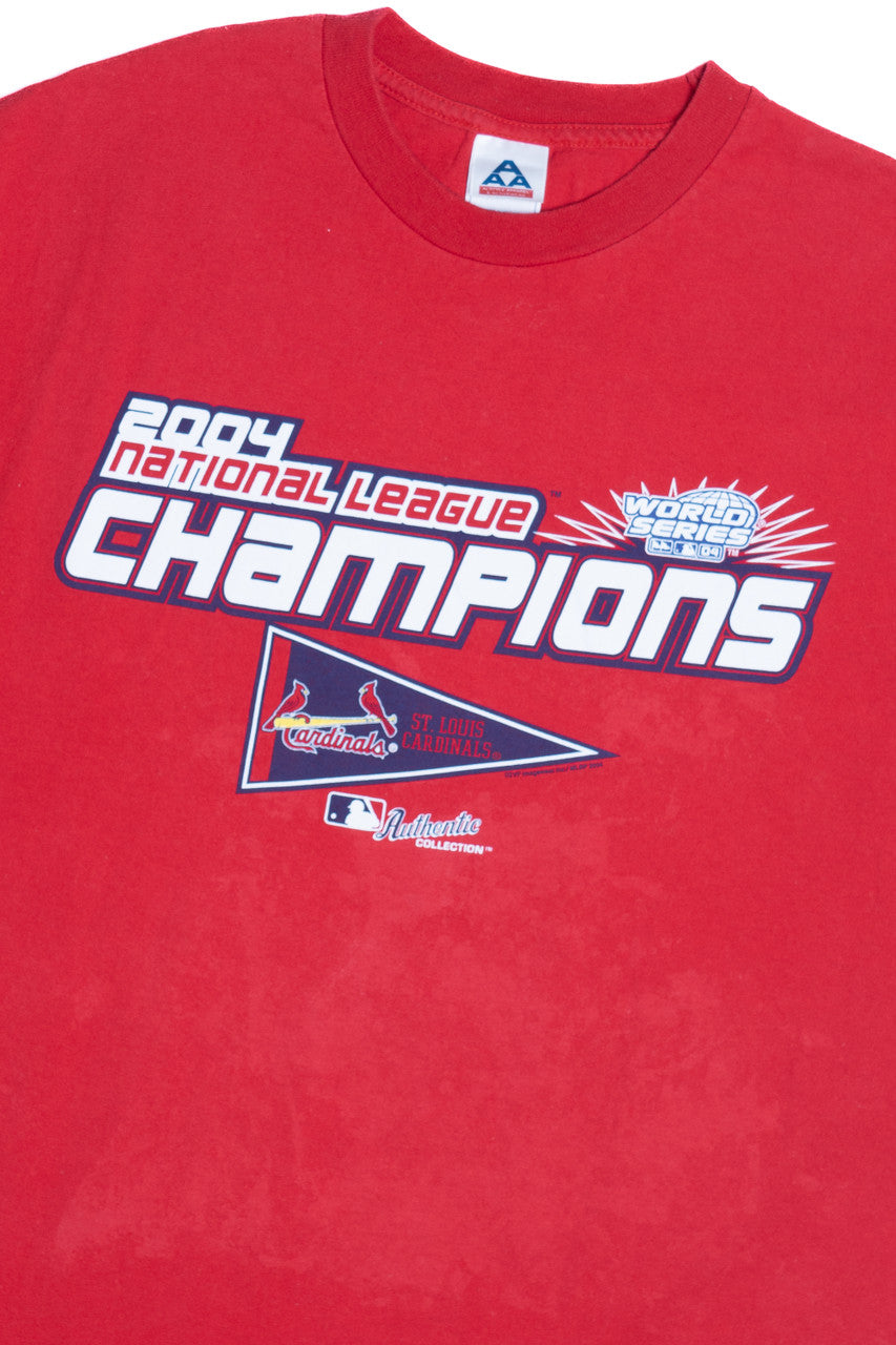 Vintage 2004 Cardinals MLB National League Champions T-Shirt (2000s)