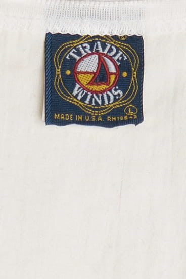 Vintage Panther Mesh Beach Cover Up Trade Winds T-Shirt (1990s)