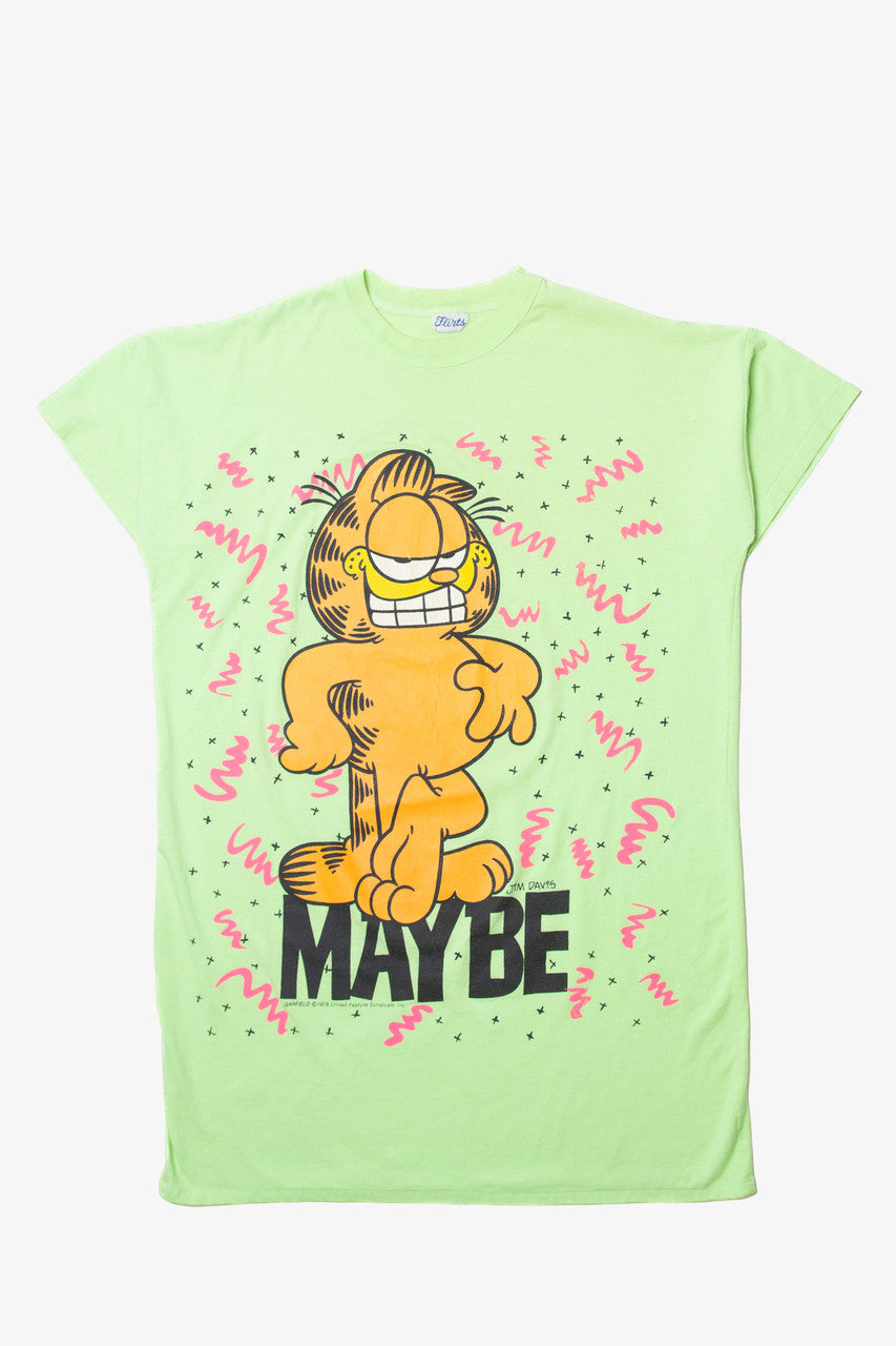 Vintage Garfield Flirts Long T-Shirt (1990s)