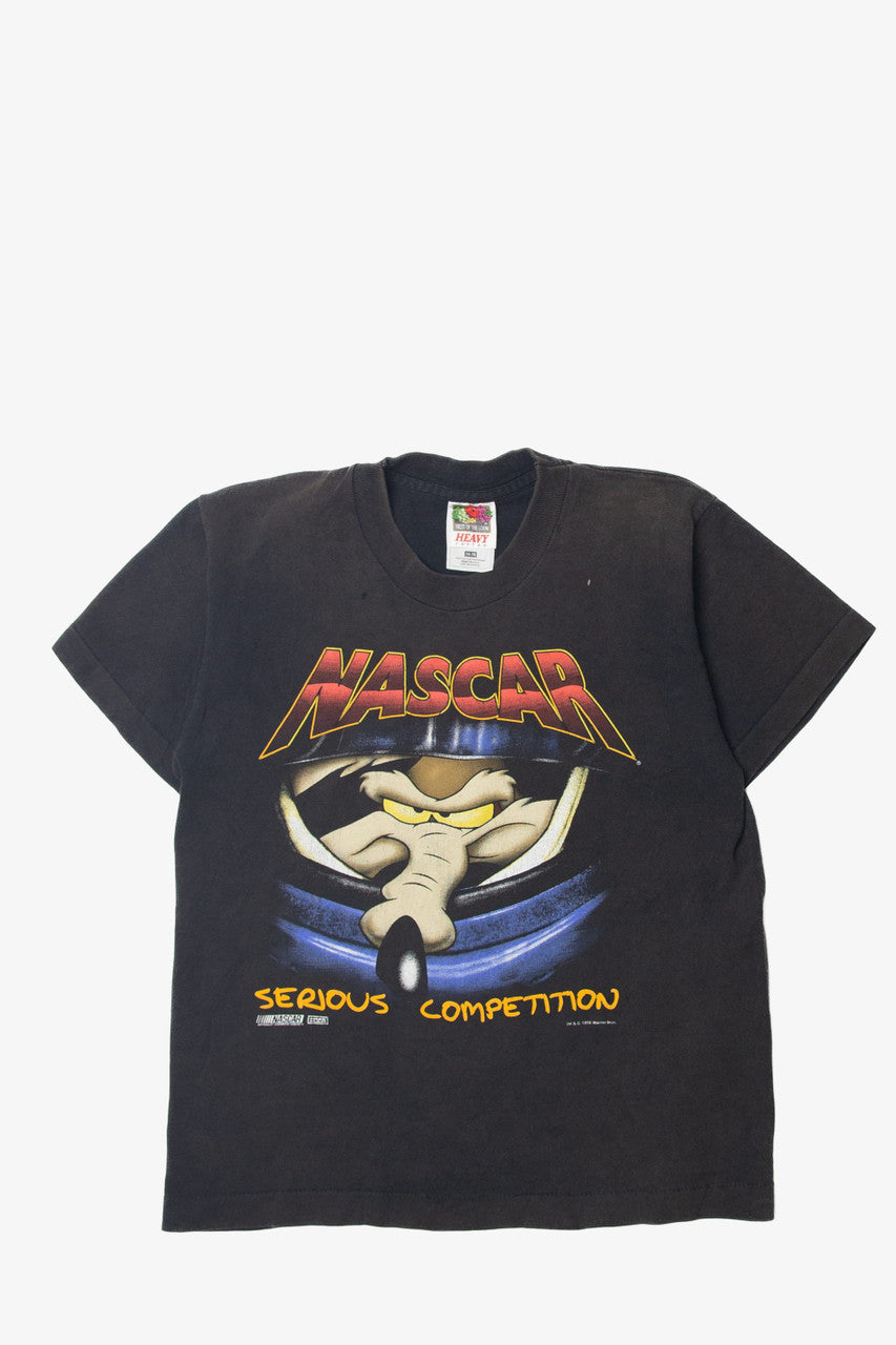 Vintage Wile E. Coyote "Nascar Serious Competition" T-Shirt (1990s)