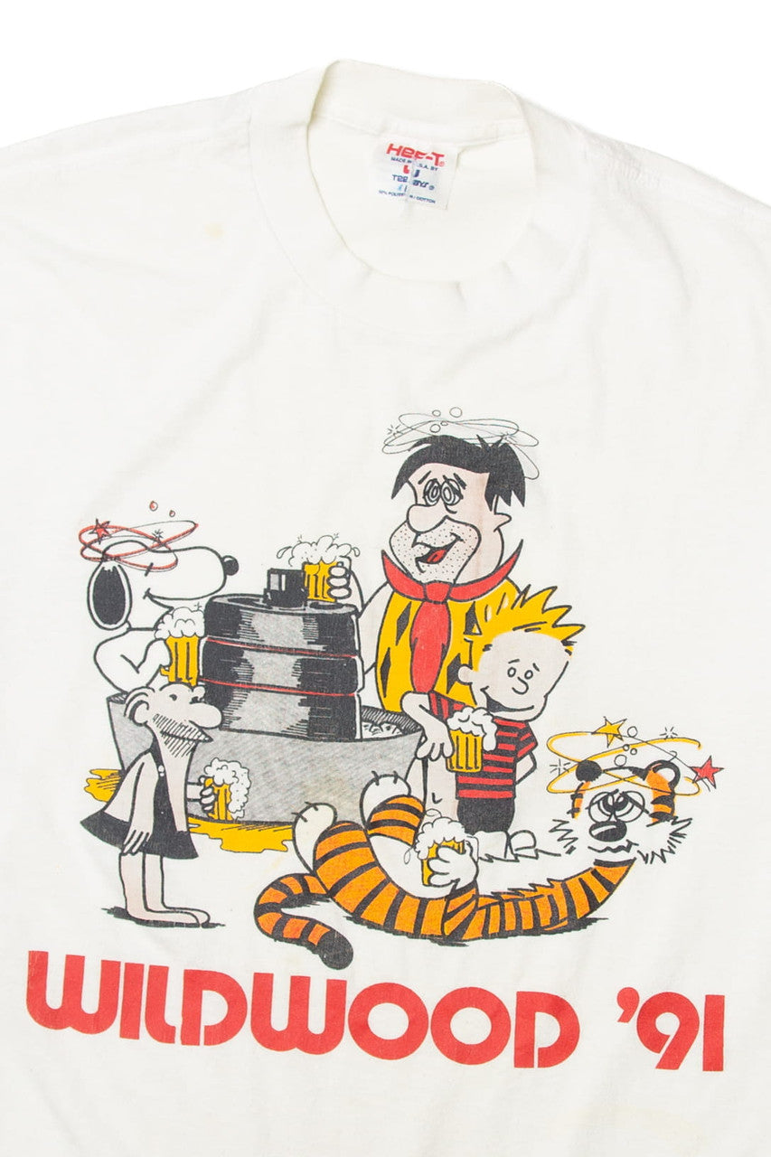 Vintage Wildwood 91 Tee Jays T-Shirt (1991)