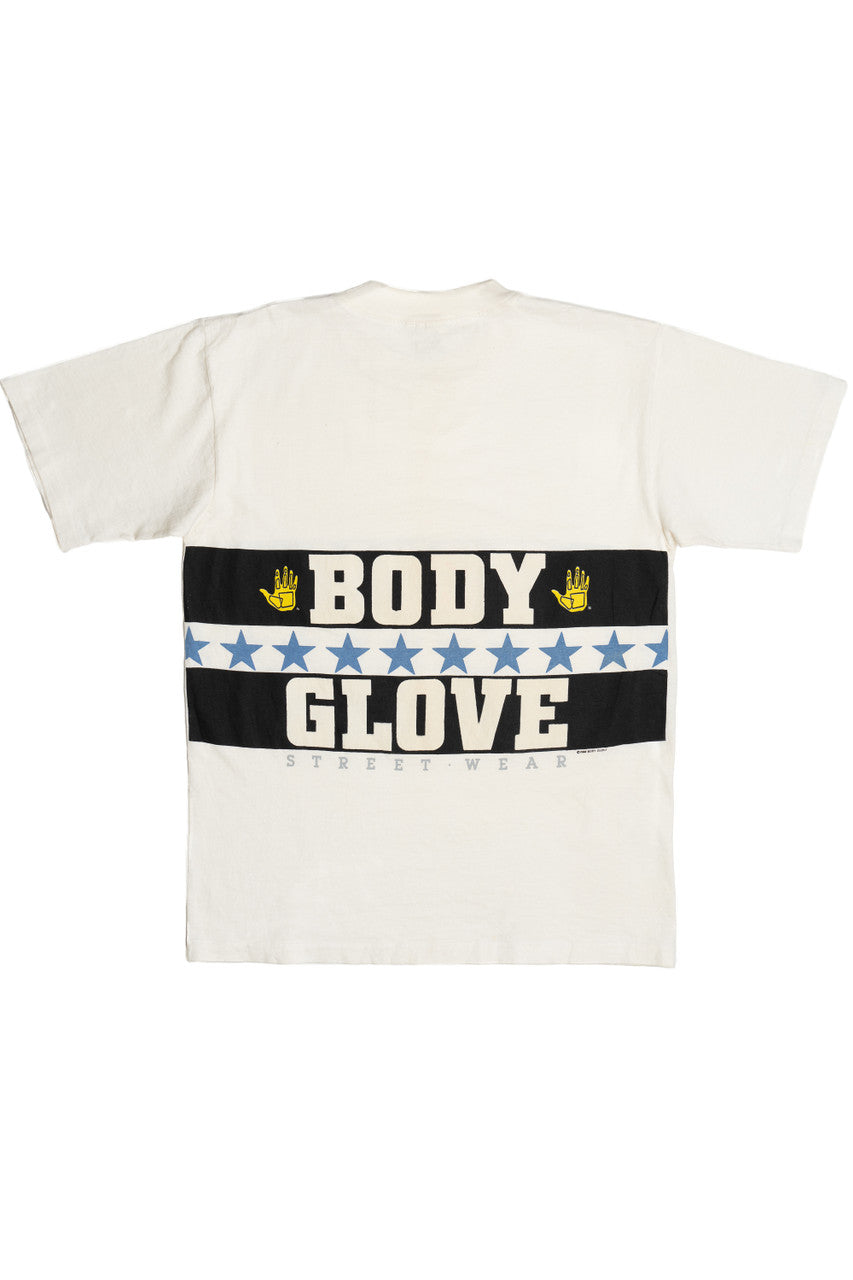 Vintage Body Glove Streetwear Front/Back Print T-Shirt (1990s)