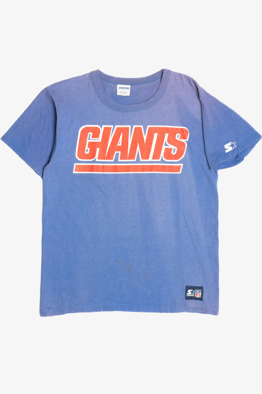 Vintage Sun-Faded Distressed "Giants" Starter NFL T-Shirt (1990s)