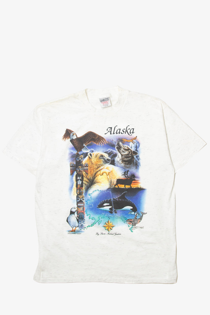 Vintage "Alaska" Oneita T-Shirt (1990s)
