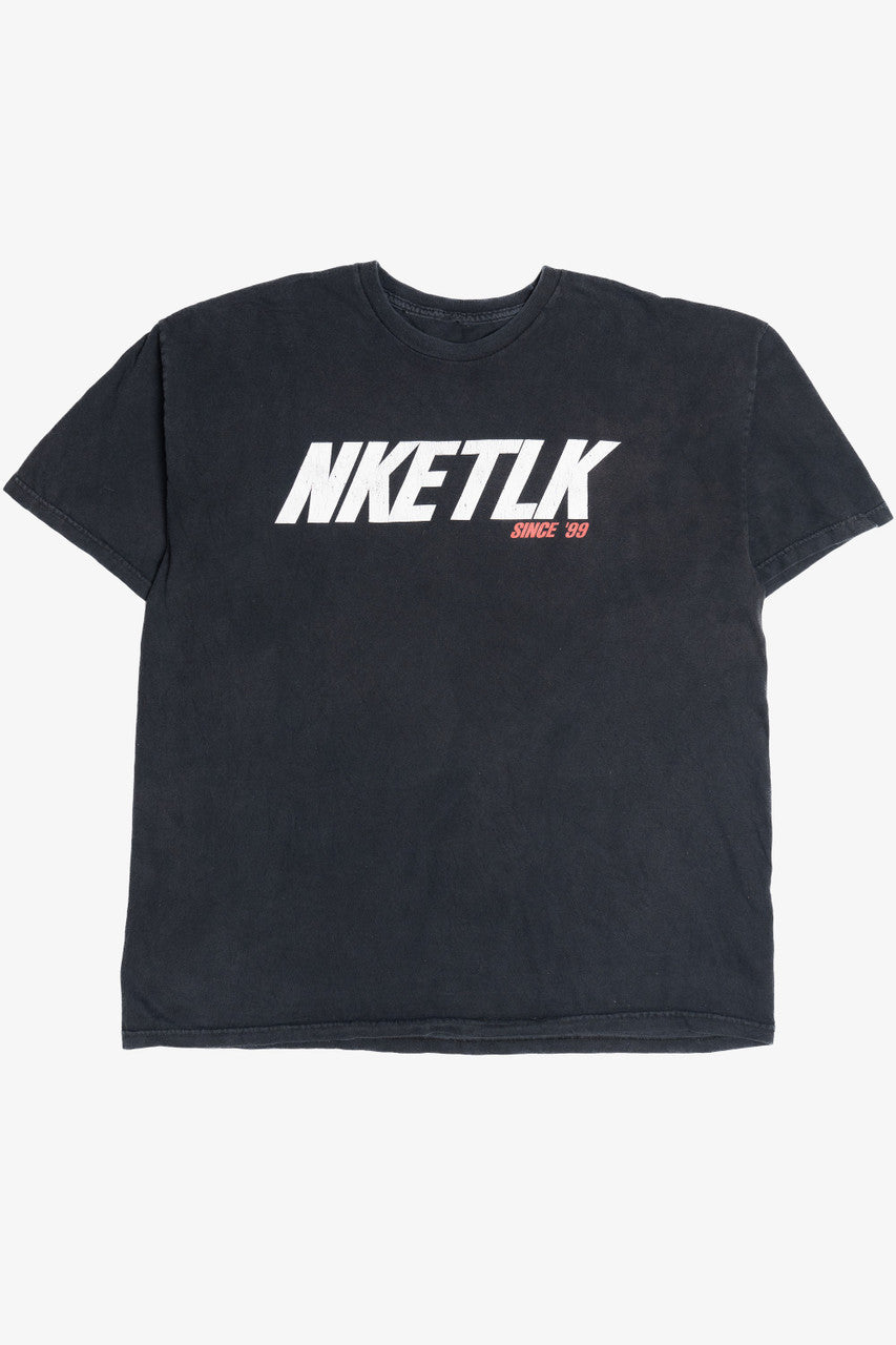 Vintage "NKE TLK Since '99" Nike Talk T-Shirt (2000s)