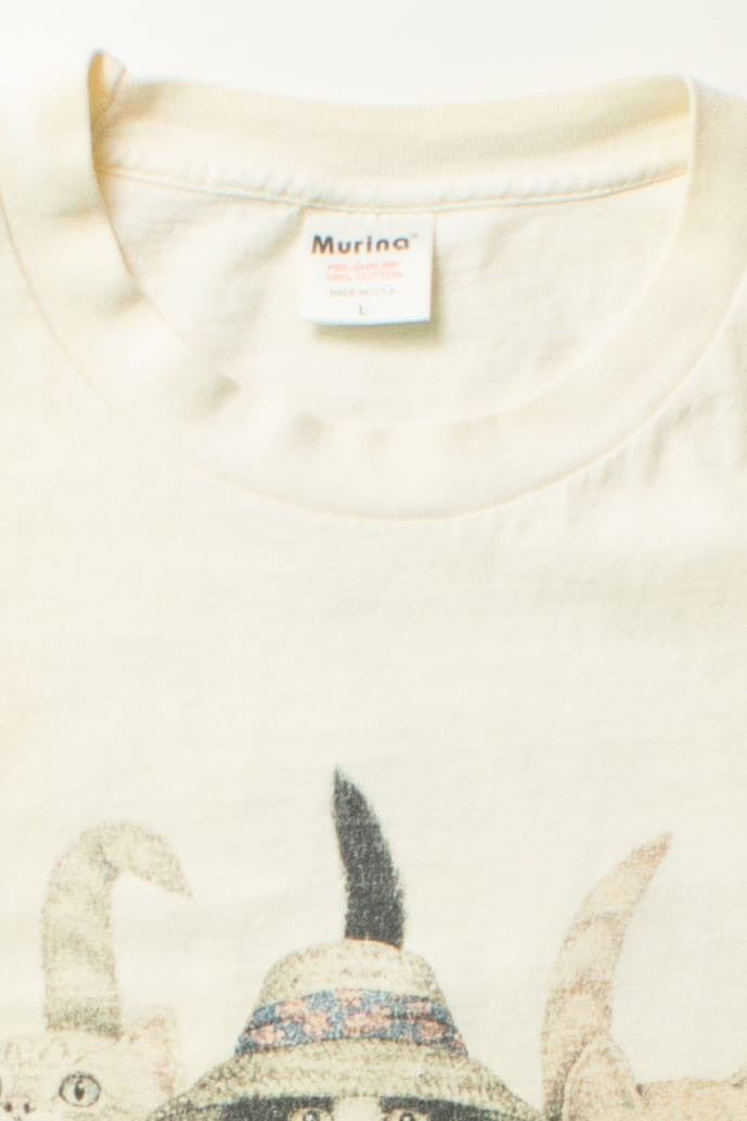 Vintage Beach Buns Cats T-Shirt (1990s)