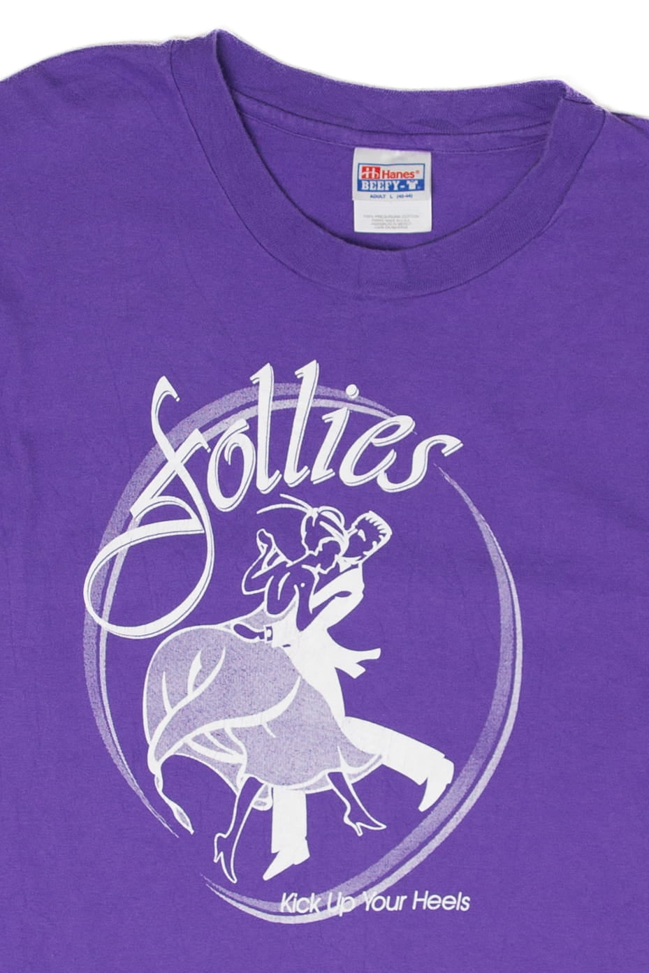 Vintage "Follies Kick Up Your Heels" Long Sleeve Hanes T-Shirt