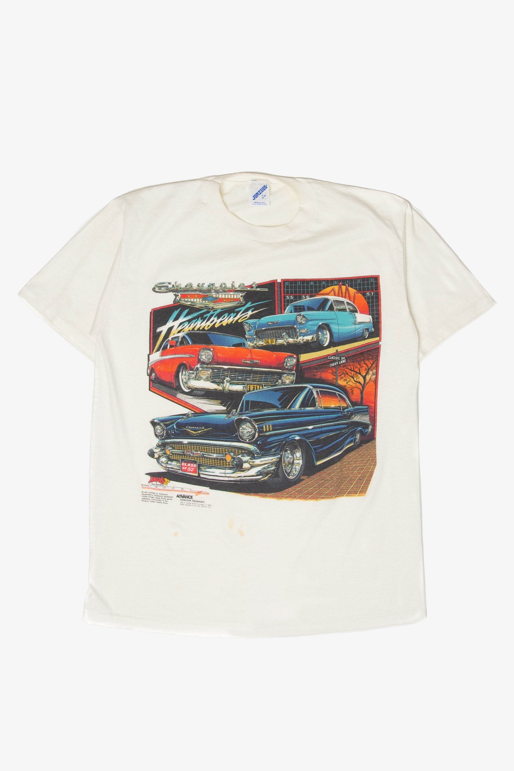 Vintage Chevrolet Heartbeats T-Shirt (1990s)
