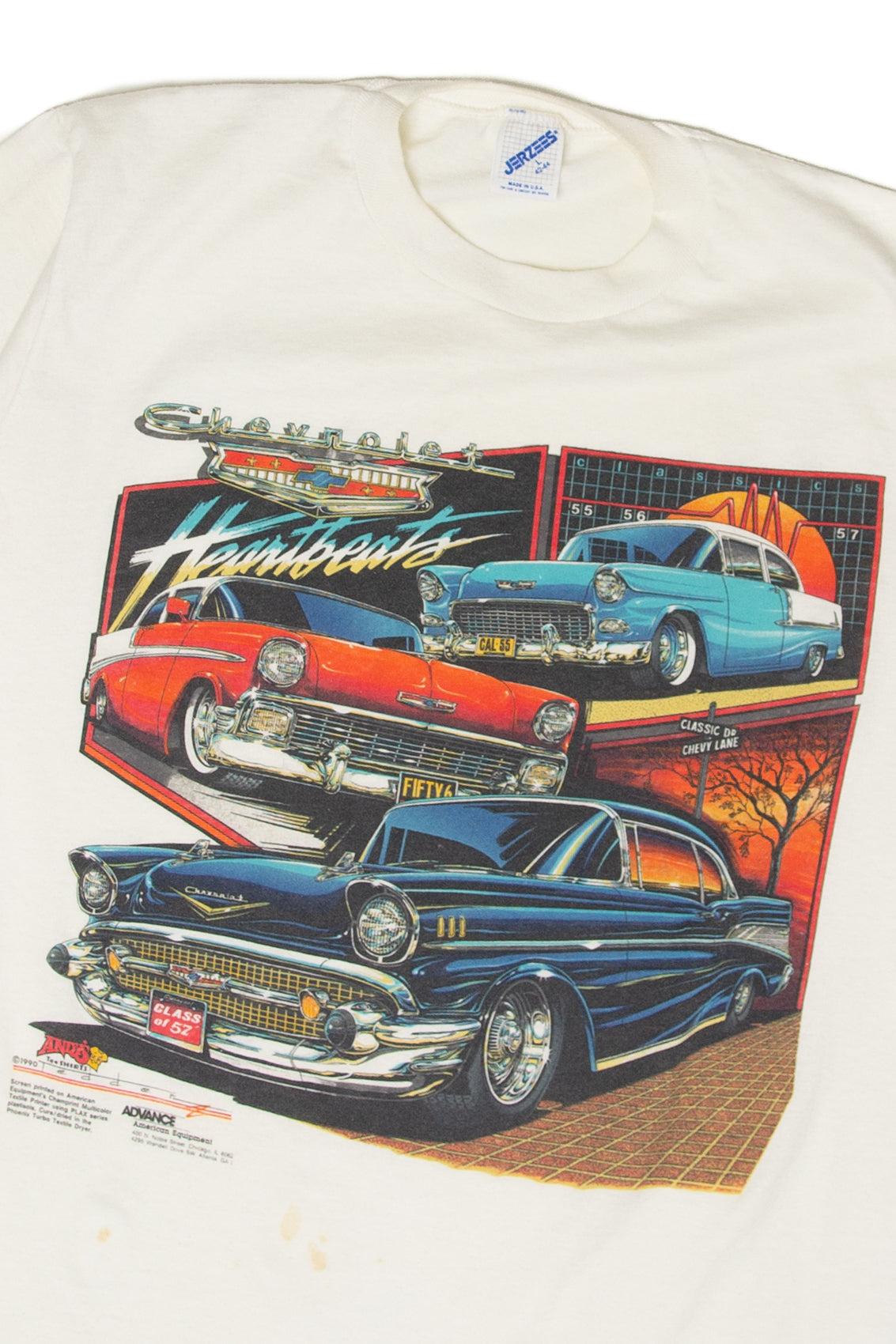 Vintage Chevrolet Heartbeats T-Shirt (1990s)