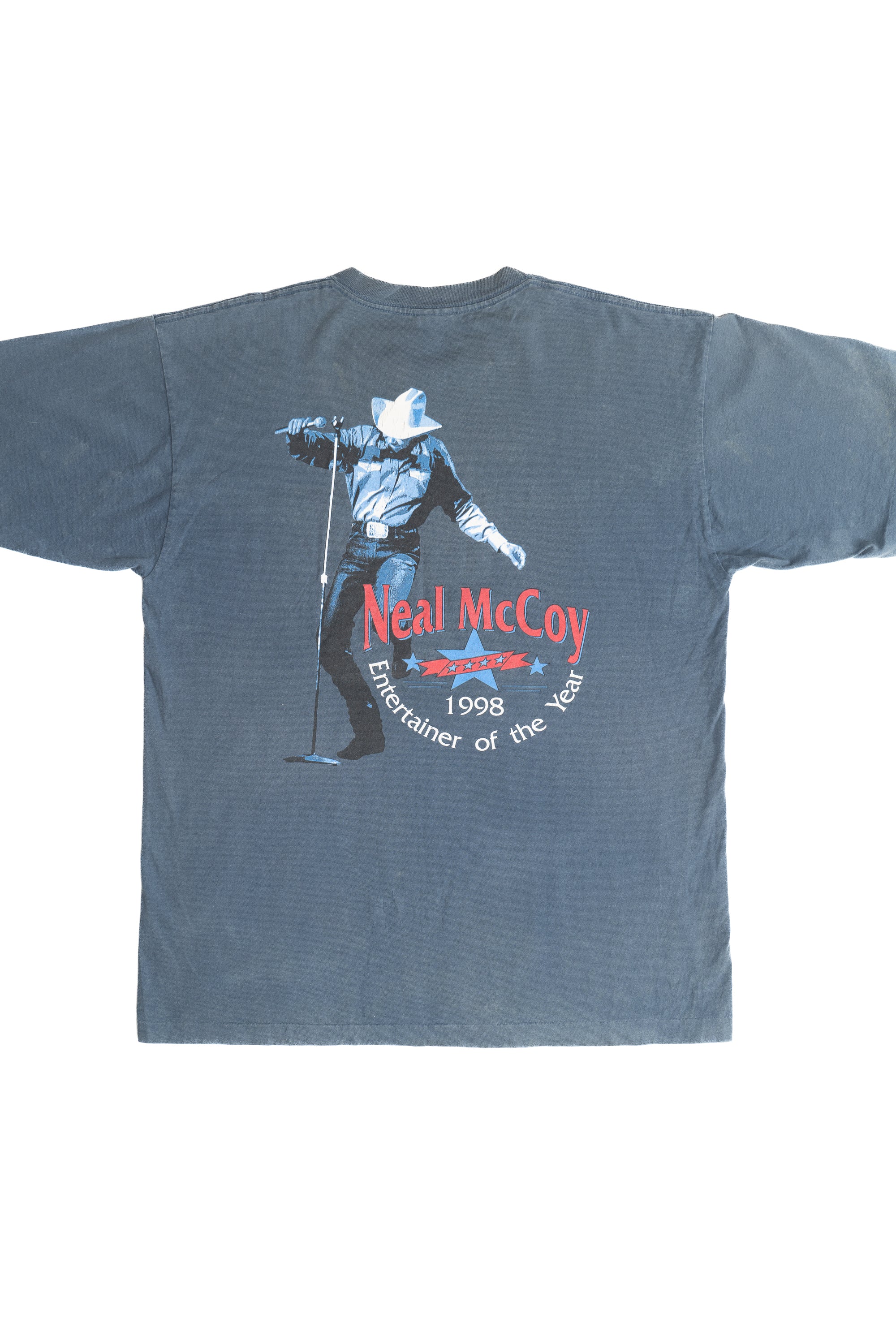 Vintage Neal McCoy "1998 Entertainer Of The Year" Country Music T-Shirt (1990s)