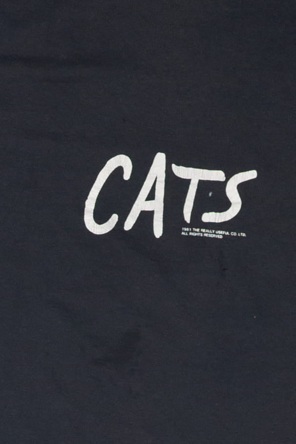 Vintage "Cats" Musical T-Shirt (1980s)