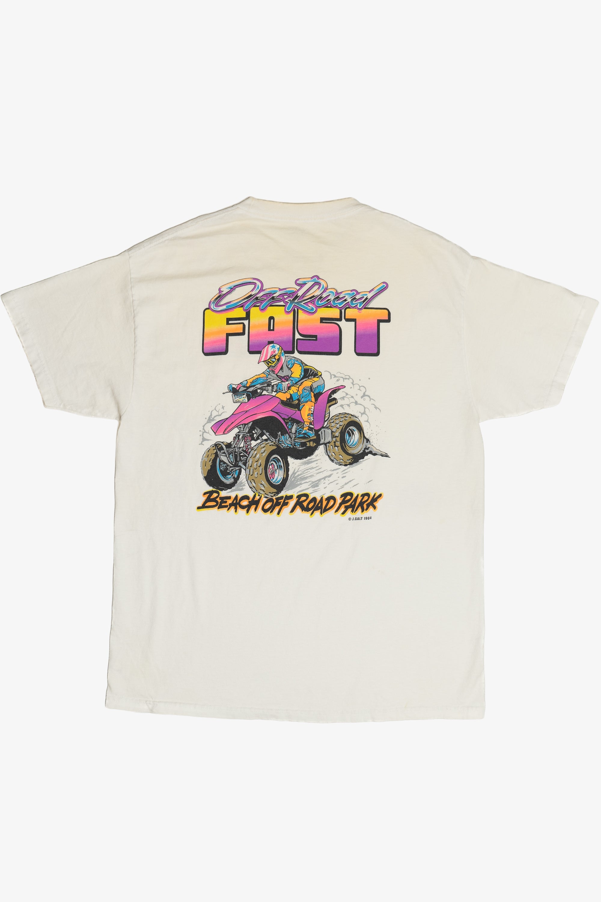 Vintage Beach Off Road Park ATV J. Galt T-Shirt (2000s)