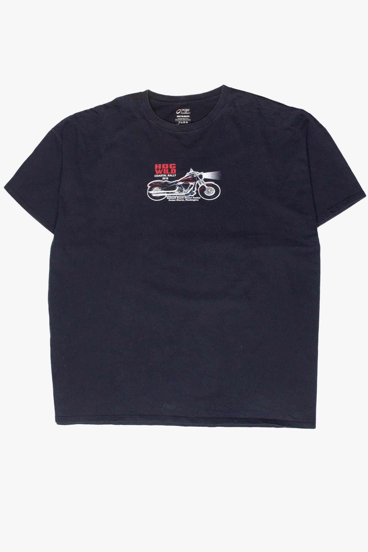 Hog Wild Motorcycle Coastal Rally 2016 T-Shirt
