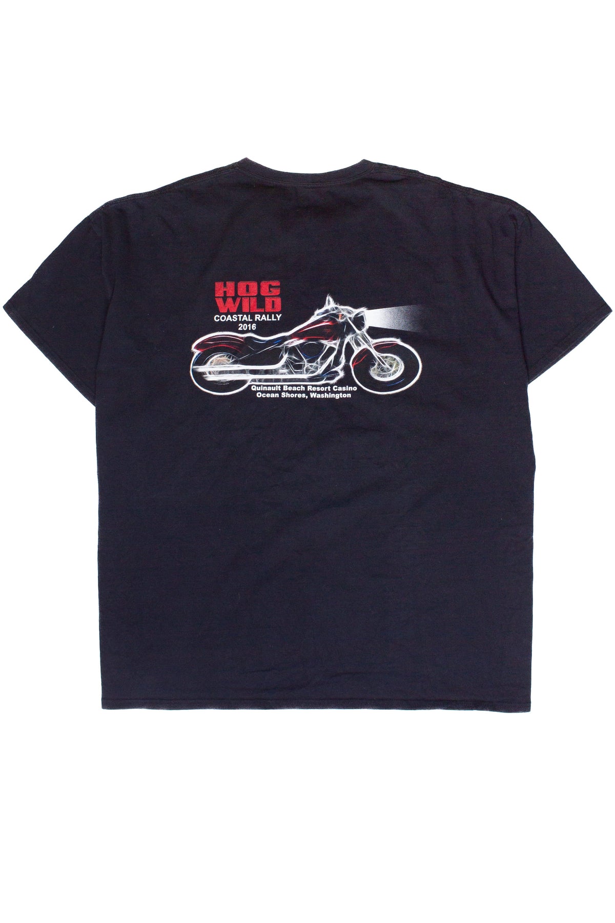 Hog Wild Motorcycle Coastal Rally 2016 T-Shirt