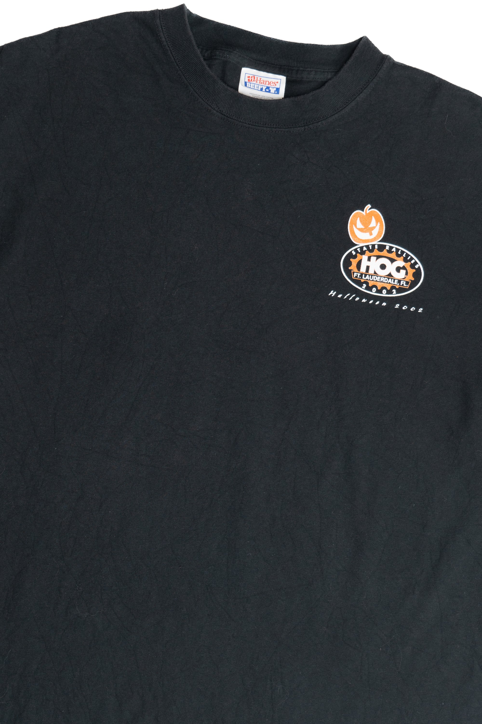 Vintage Harley Owners Group HOG Halloween Rally 2002 T-Shirt