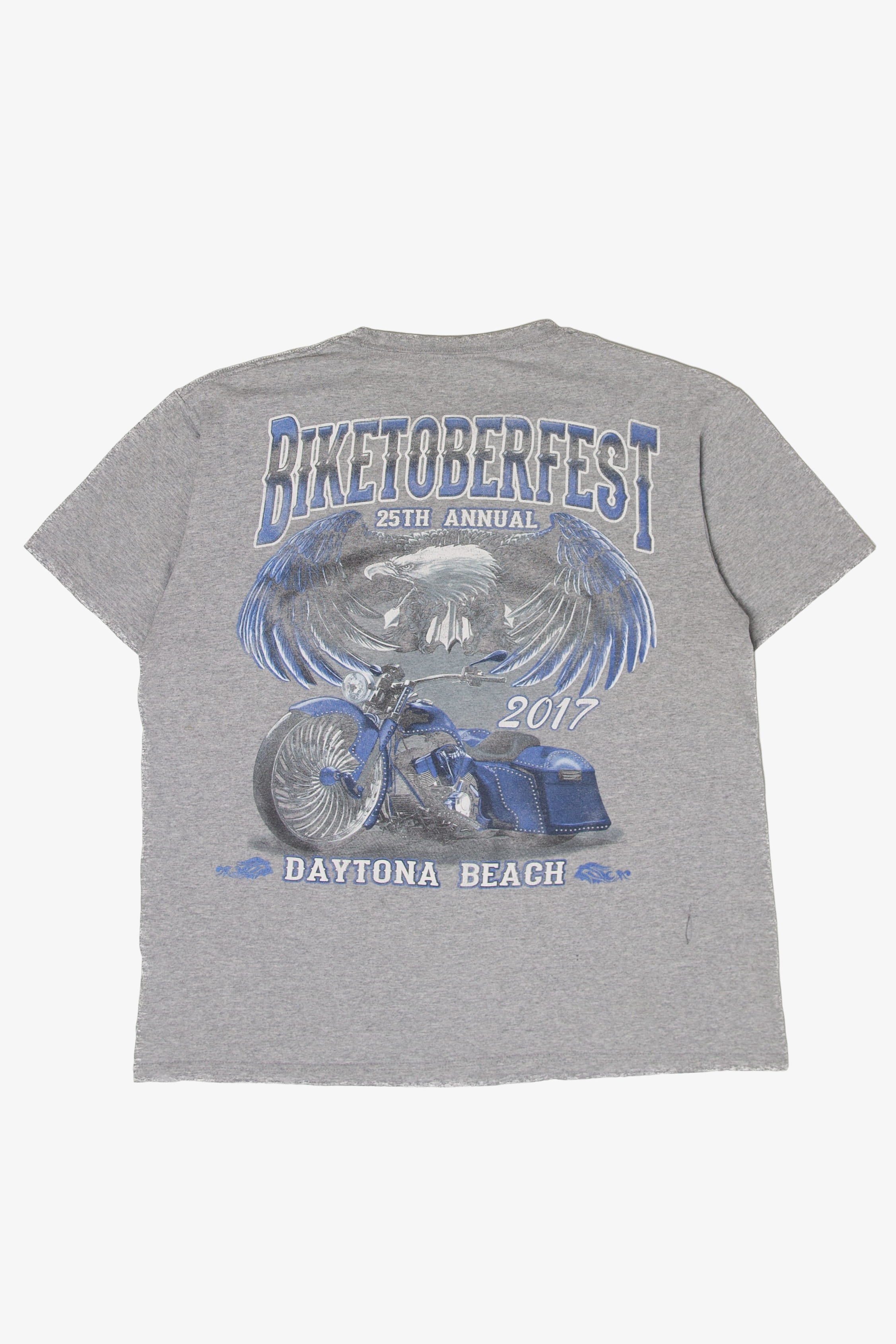 Recycled Biketoberfest 25th Annual T-Shirt (2010s)