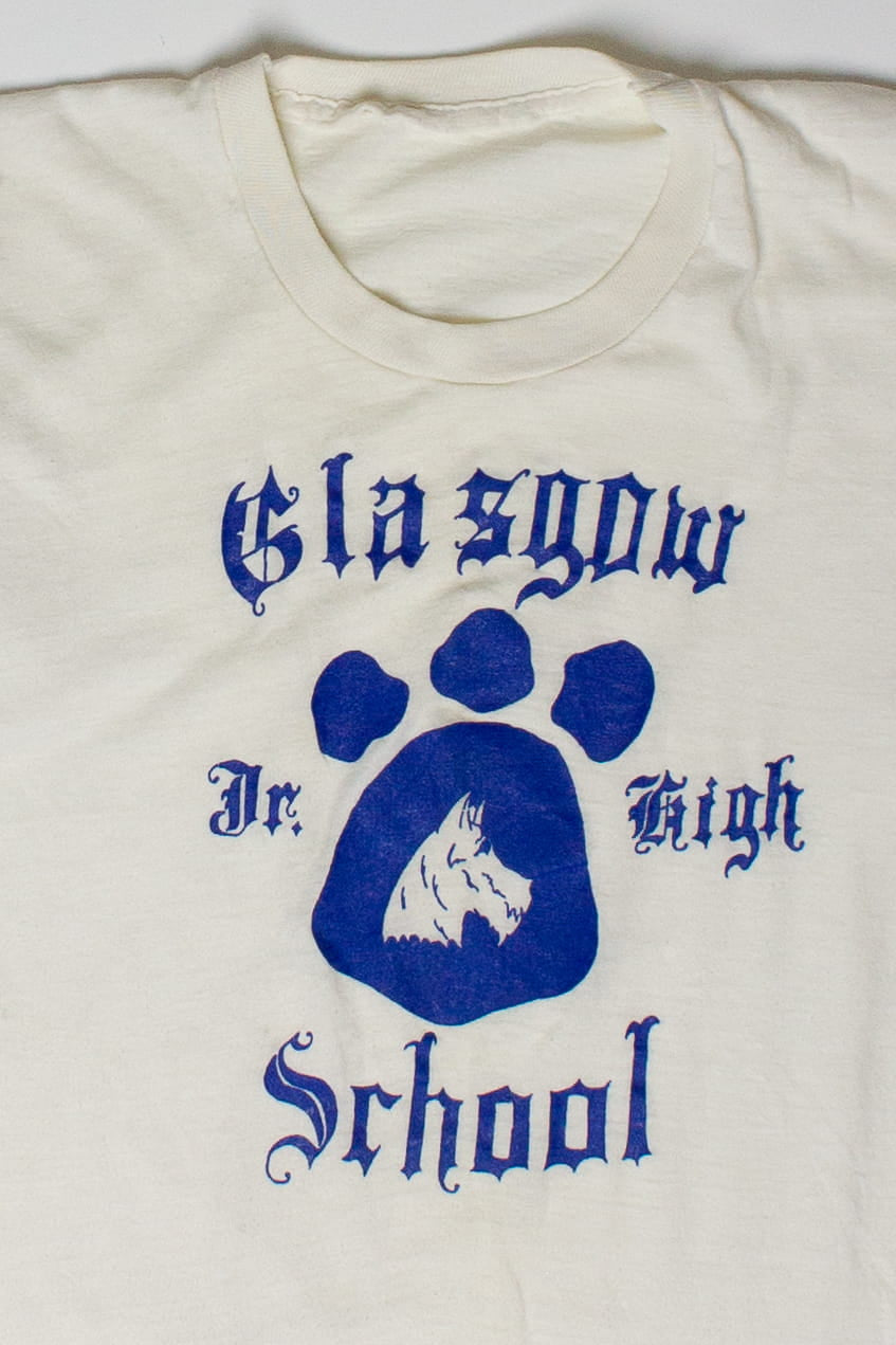 Vintage Glasgow Jr. High School T-Shirt (1980s)
