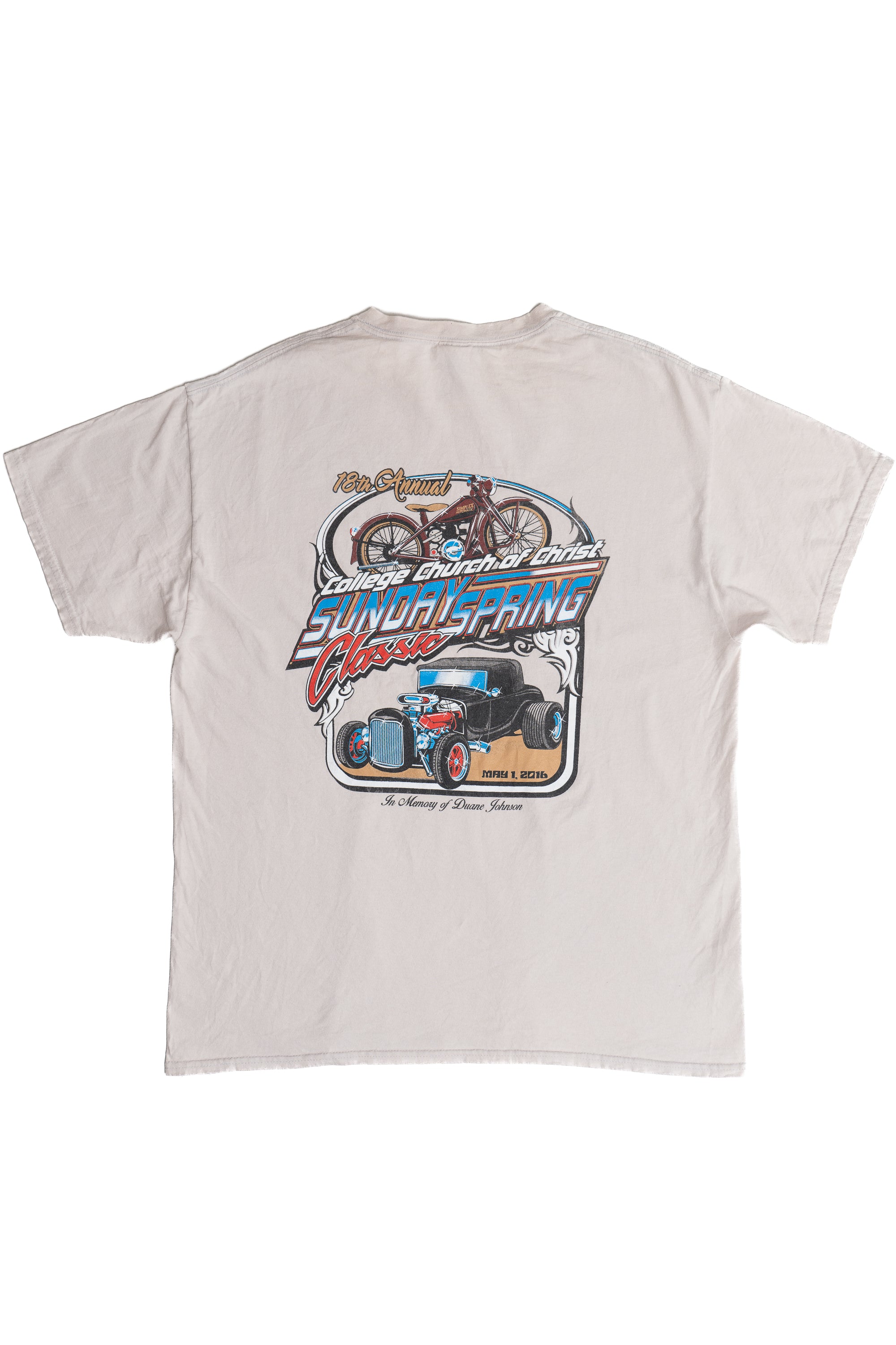 Sunday Spring Classic Motorcycle And Car Show T-Shirt