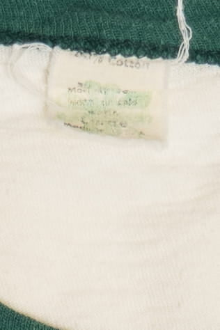 Vintage Boone's Farm Apple Wine St. Bernard Barrel Collar Ringer T-Shirt (1980s)