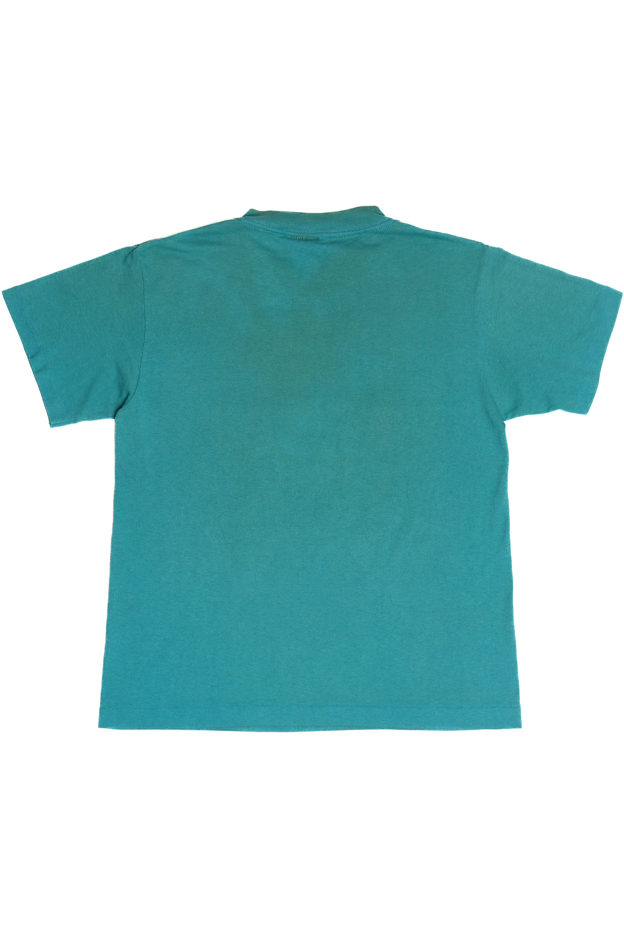 Vintage San Jose Sharks NHL Hockey Single Stitch Trench T-Shirt (1990s)