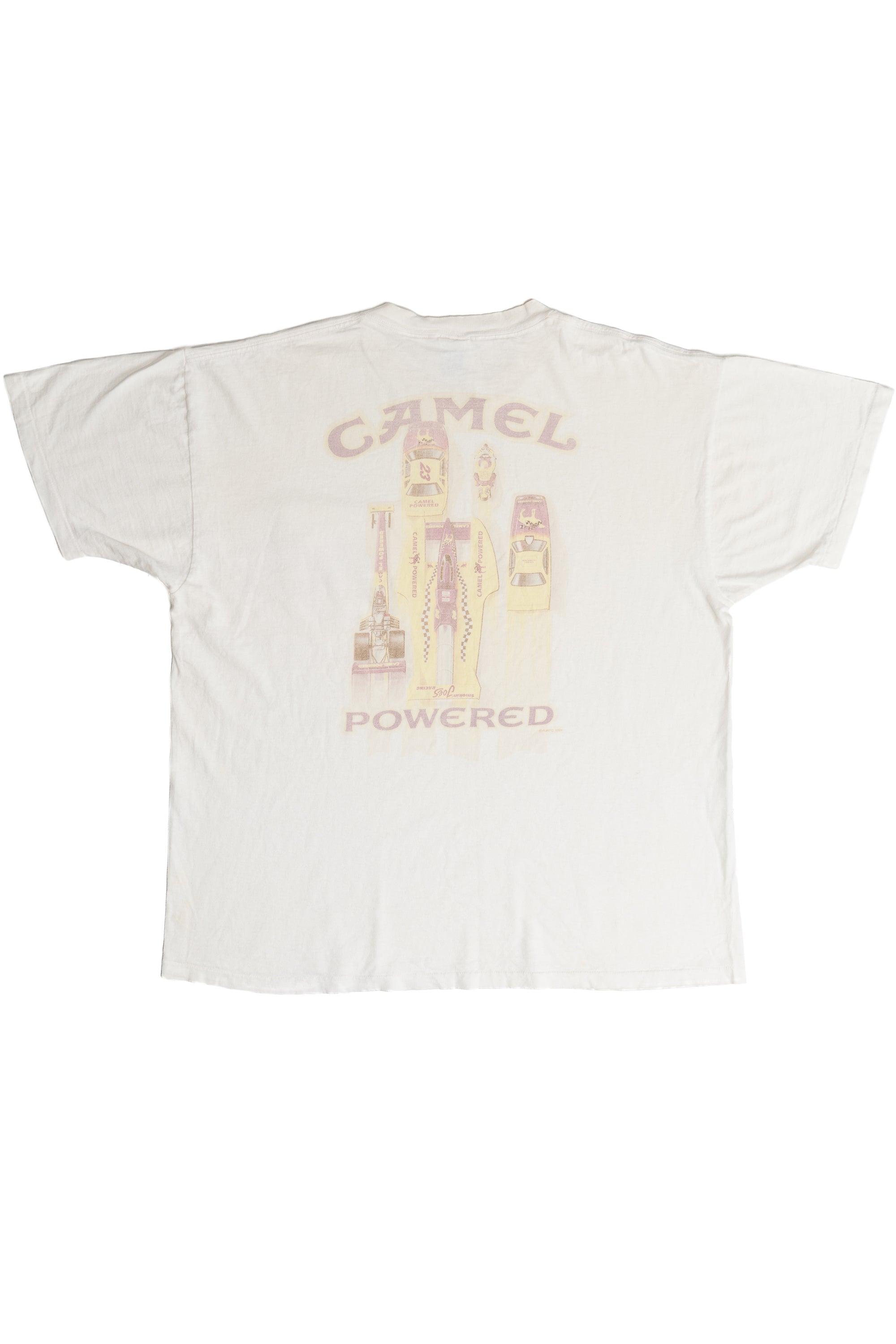 Vintage "Camel Powered" "Smokin' Joe's Racing" T-Shirt (1990s)