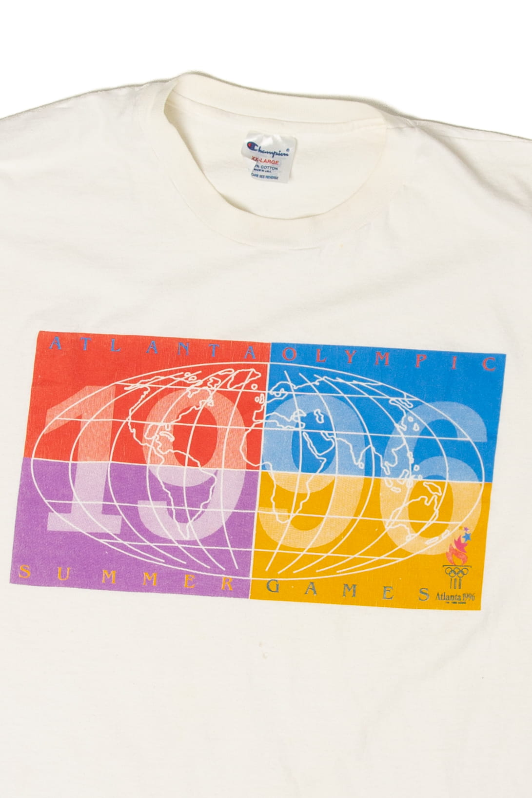 Vintage "Atlanta Olympics Summer Games" T-Shirt (1990s)