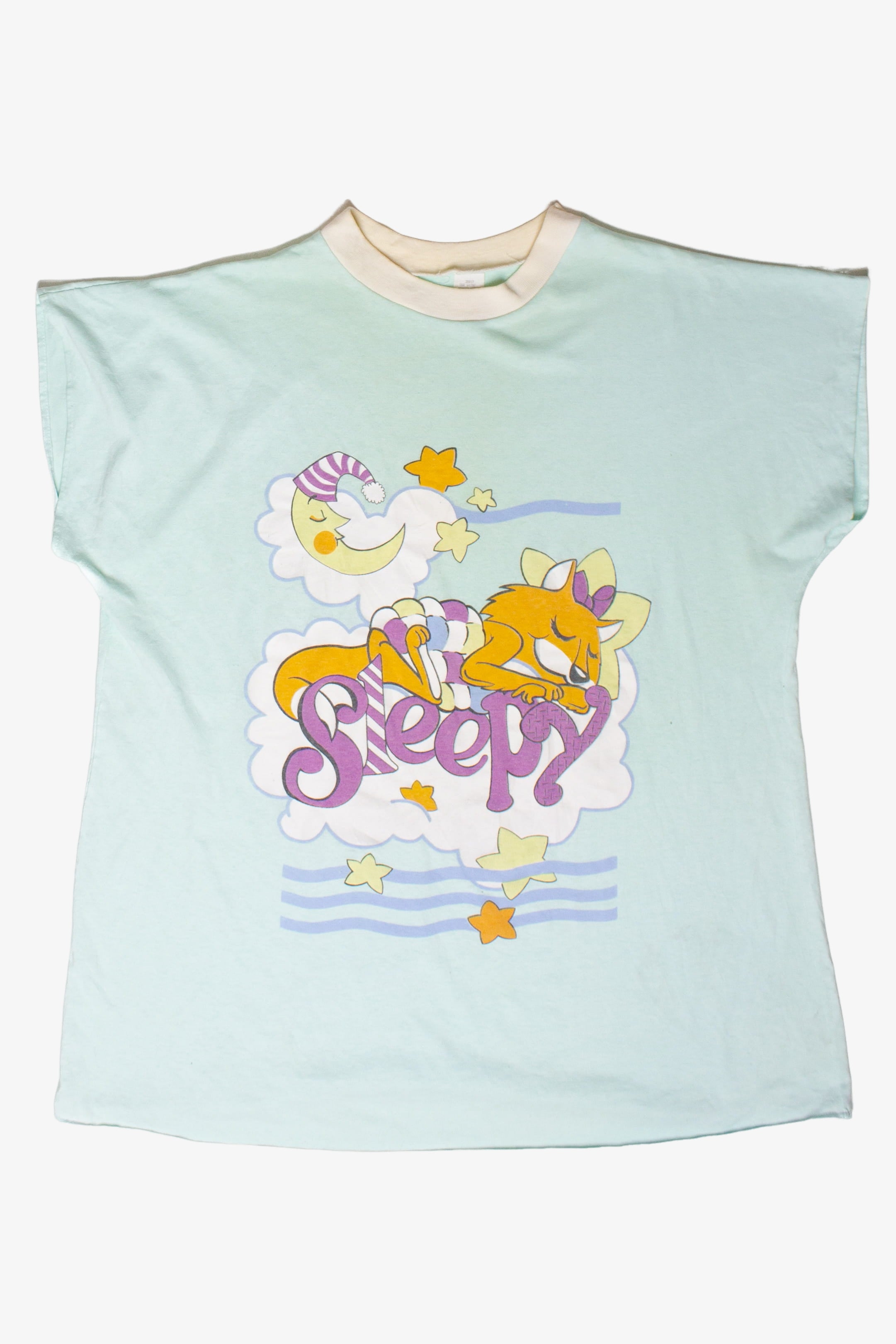 Vintage Sleepy Fox Pajama T-Shirt (1990s)