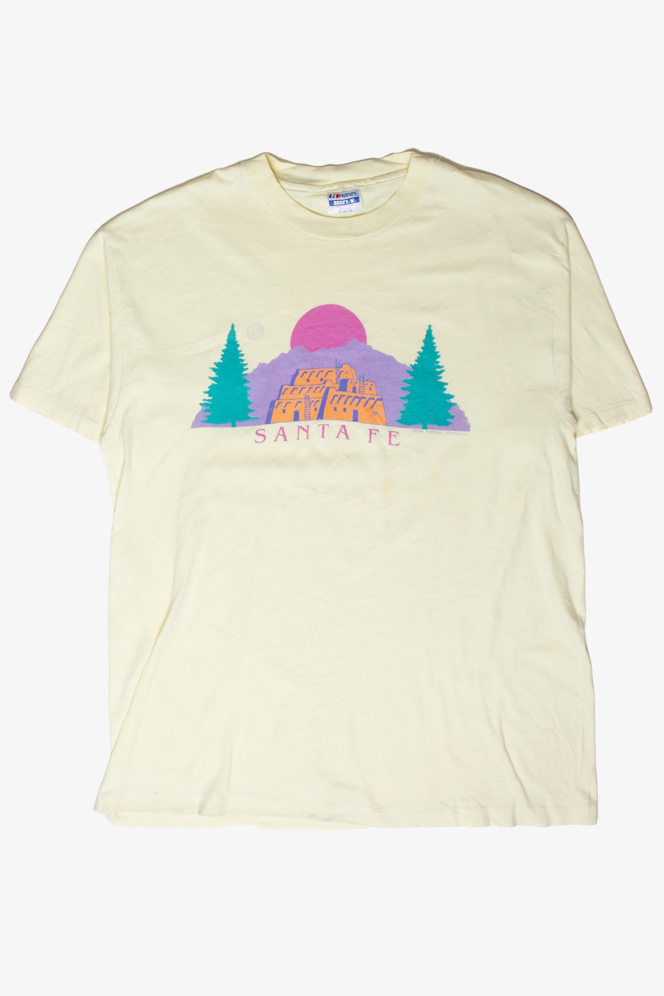 Vintage Pastel Santa Fe T-Shirt (1980s)