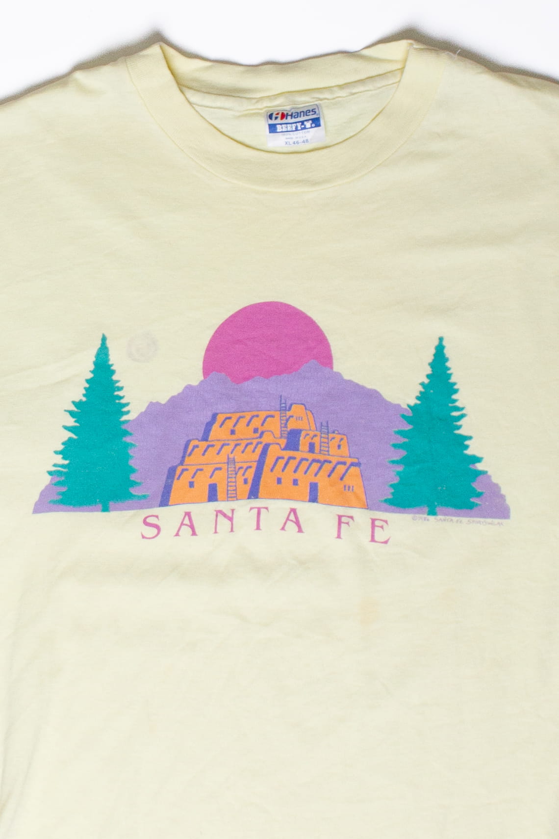 Vintage Pastel Santa Fe T-Shirt (1980s)