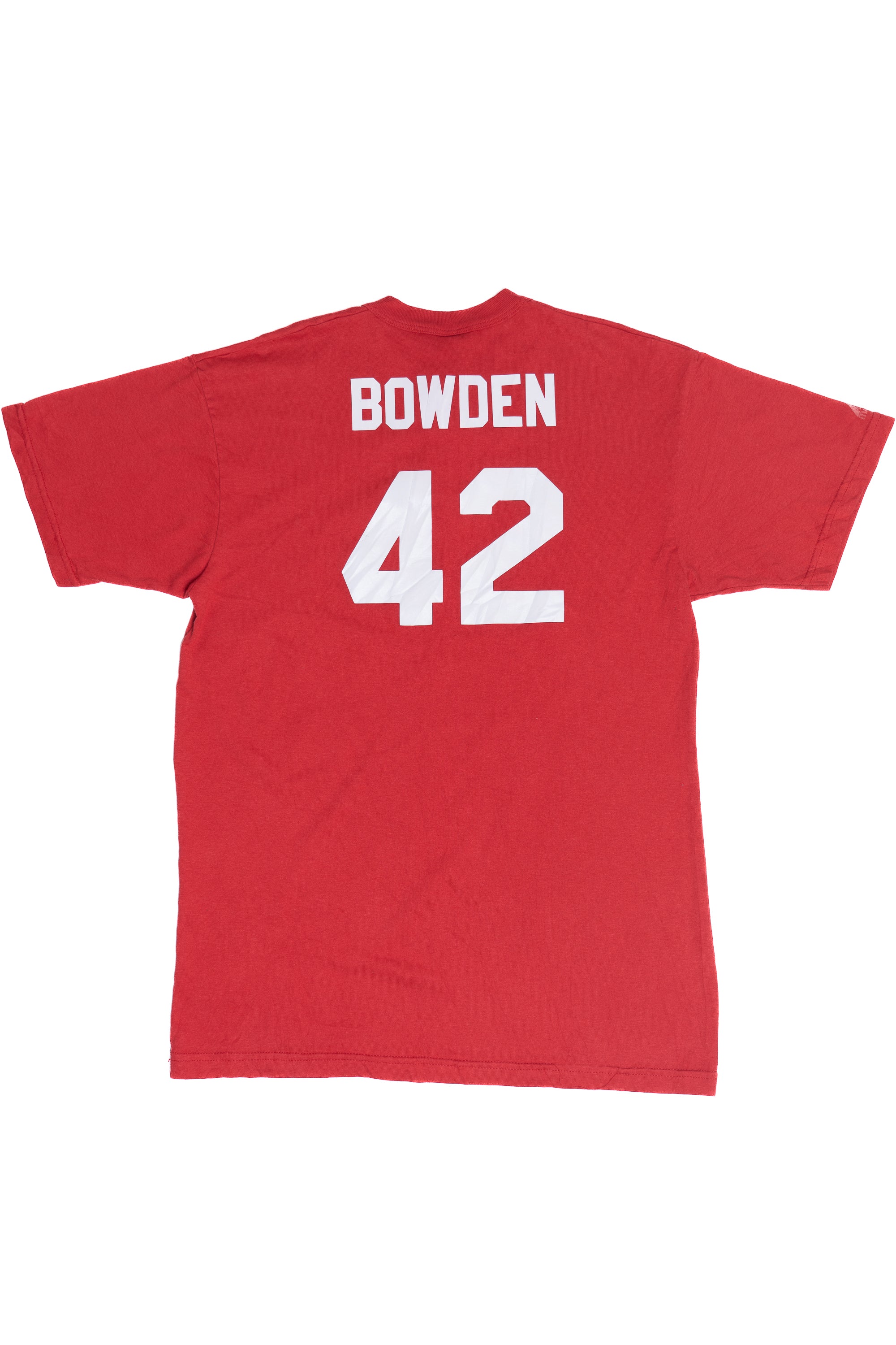 St. Louis Cardinals Bowden #42 Two Button T-Shirt