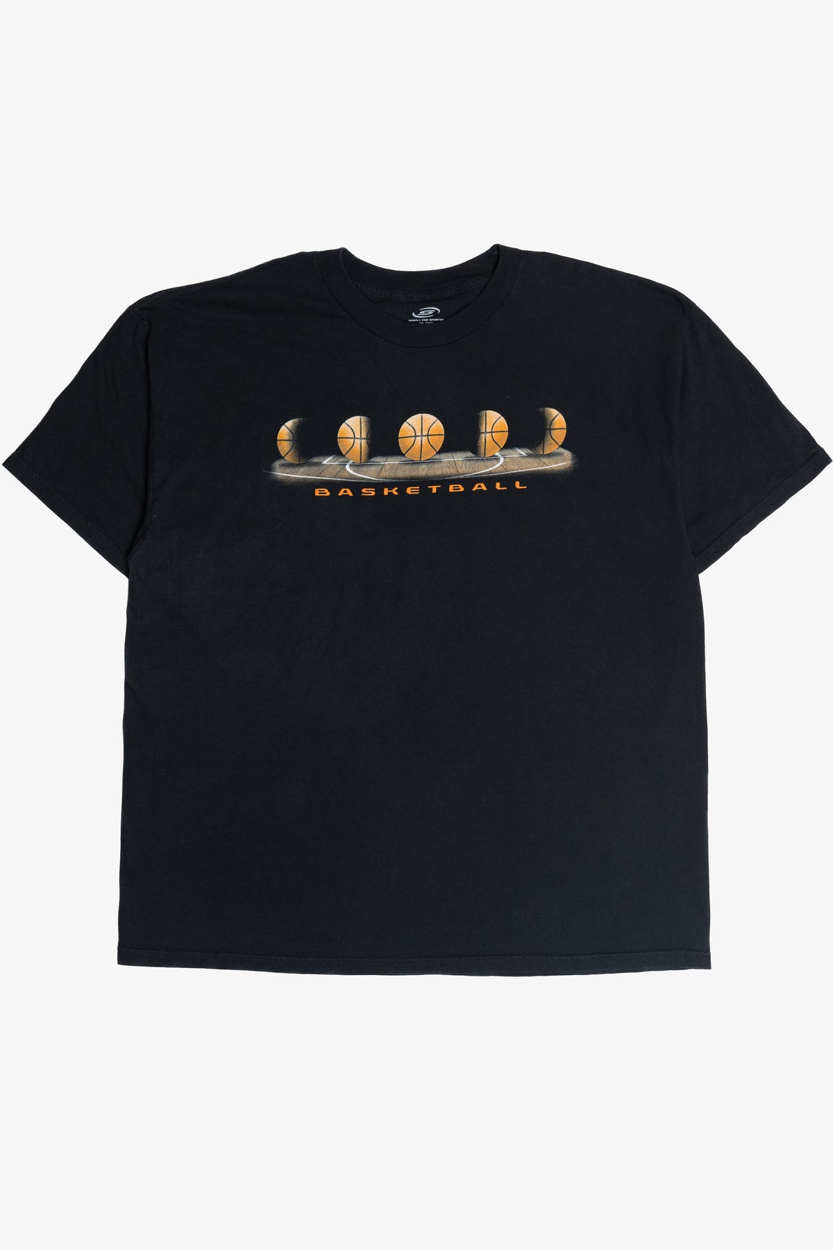 Basketball Raised Print T-Shirt