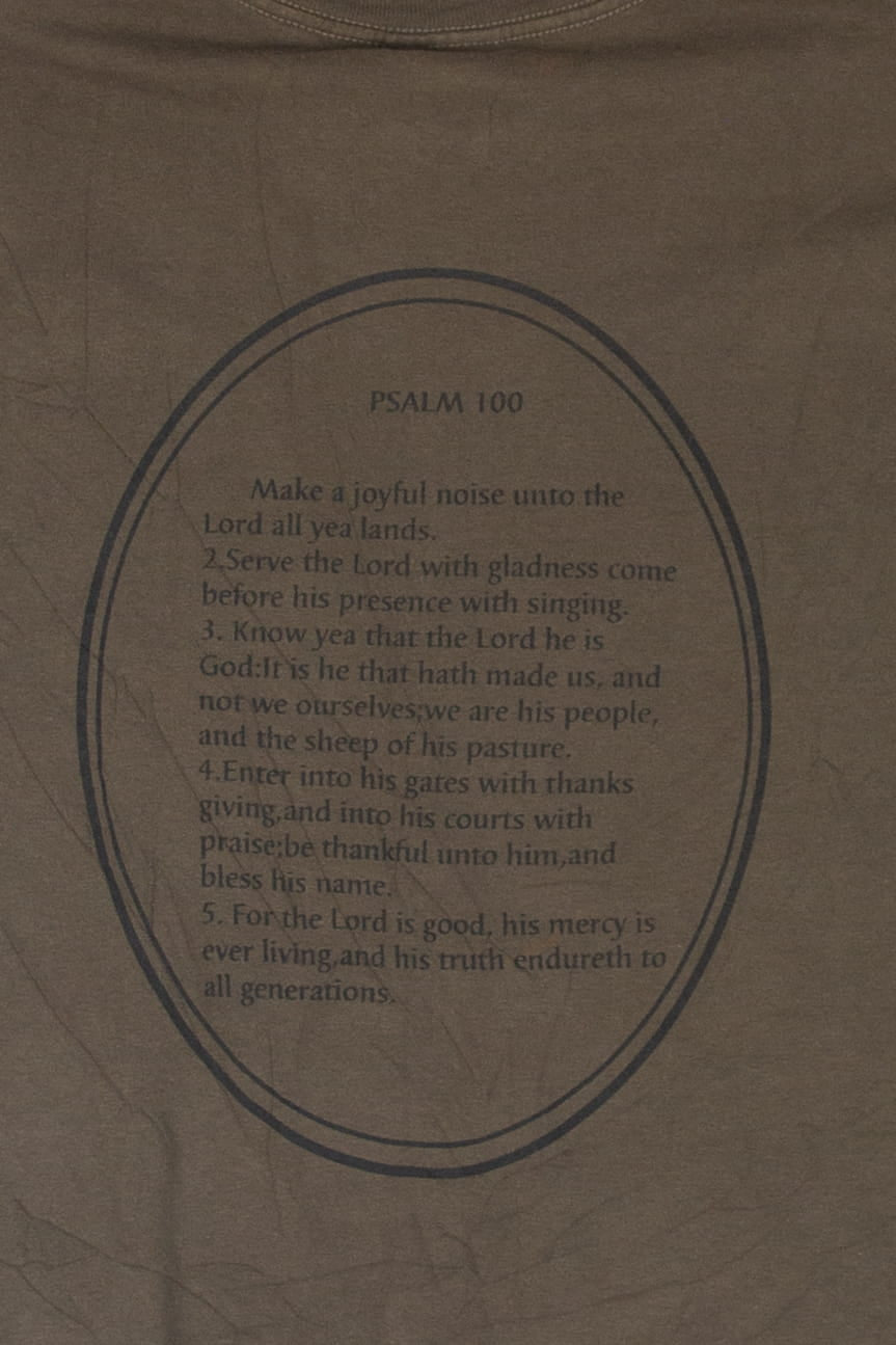 Vintage Great David Greater Son Psalm 100 T-Shirt (2000s)