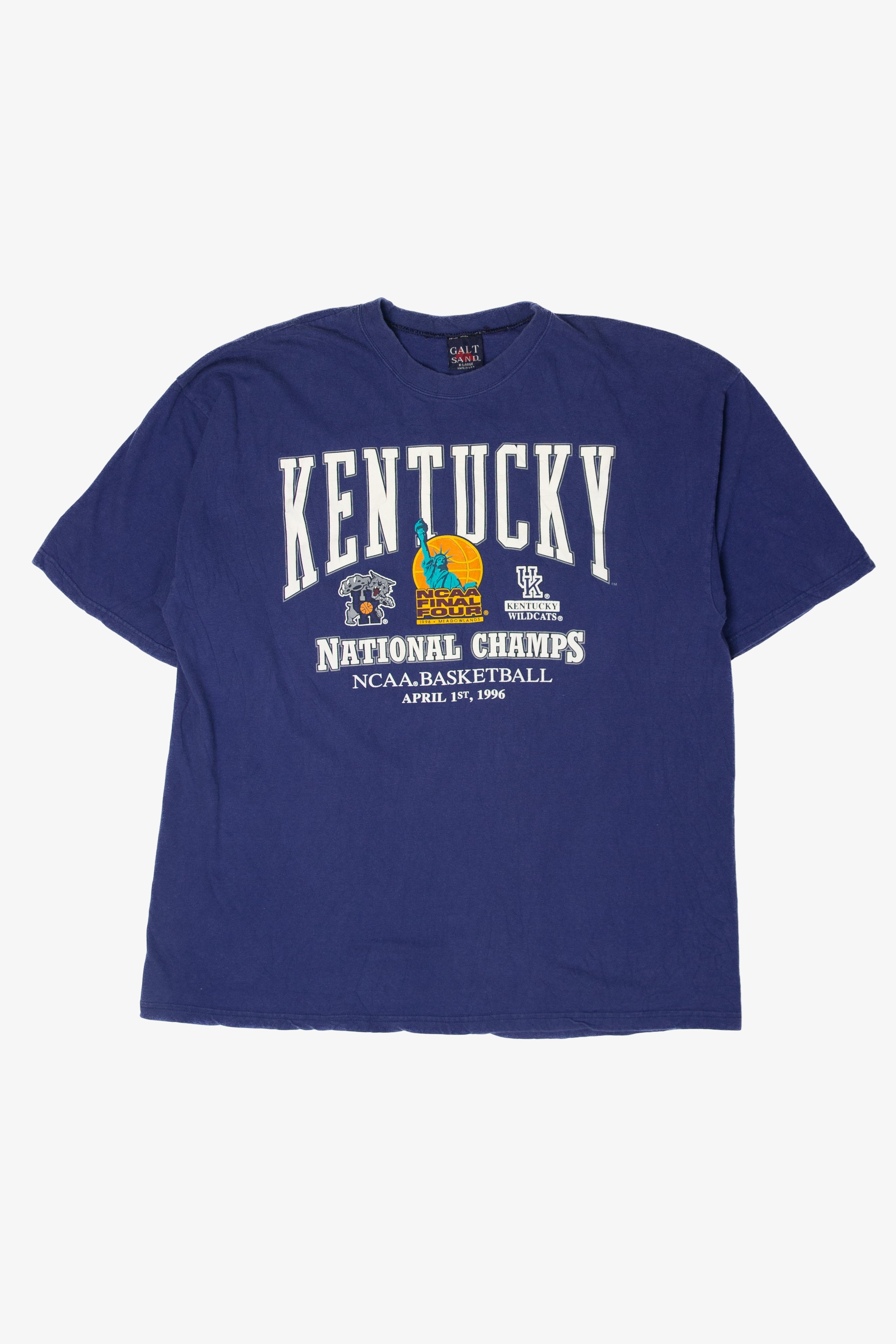 Vintage Kentucky NCAA Basketball Champs T-Shirt (1990s)