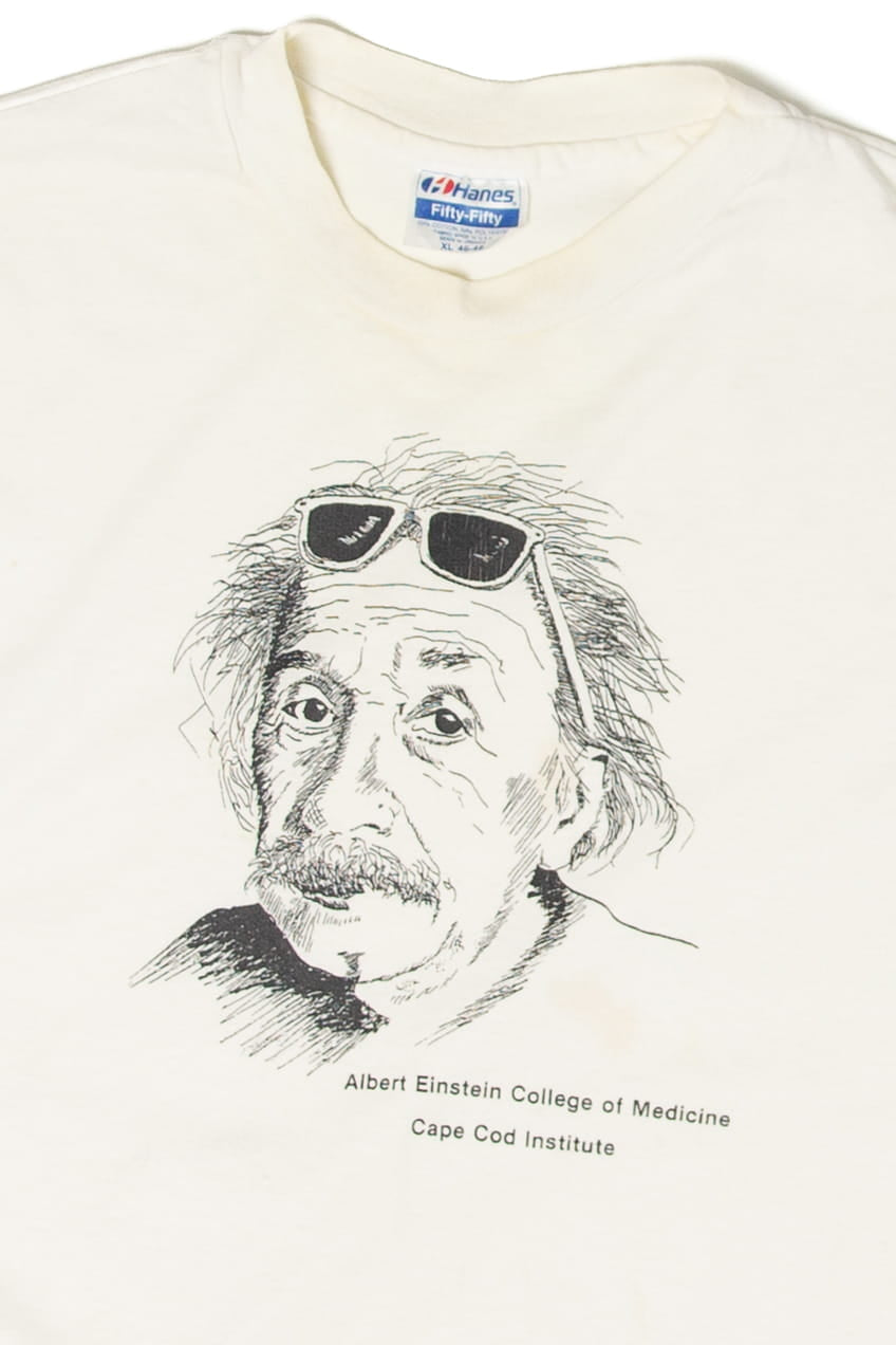 Vintage Albert Einstein Hanes T-Shirt (1980s)