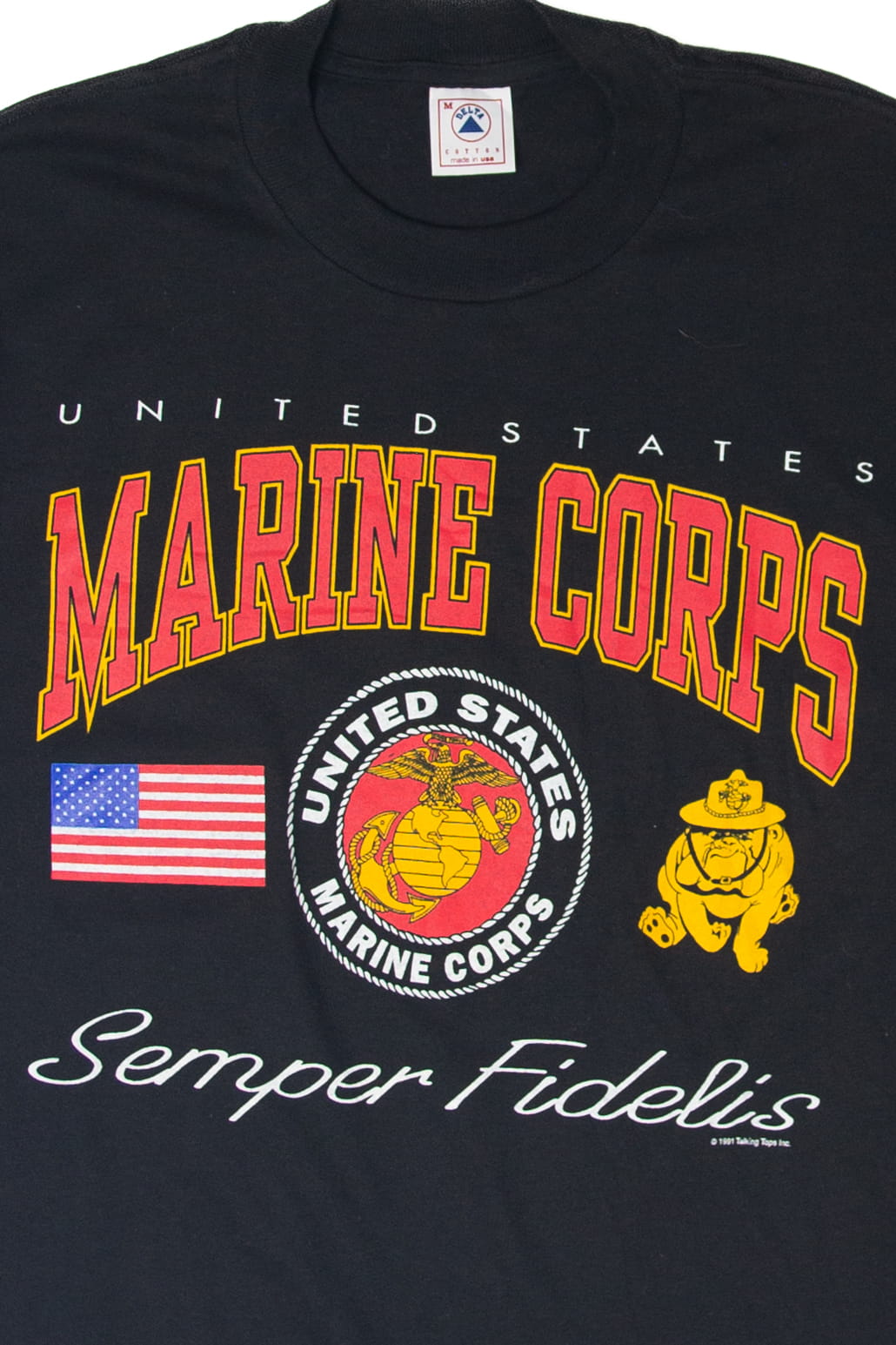Vintage Marine Corps Semper Fidelis T-Shirt (1990s)